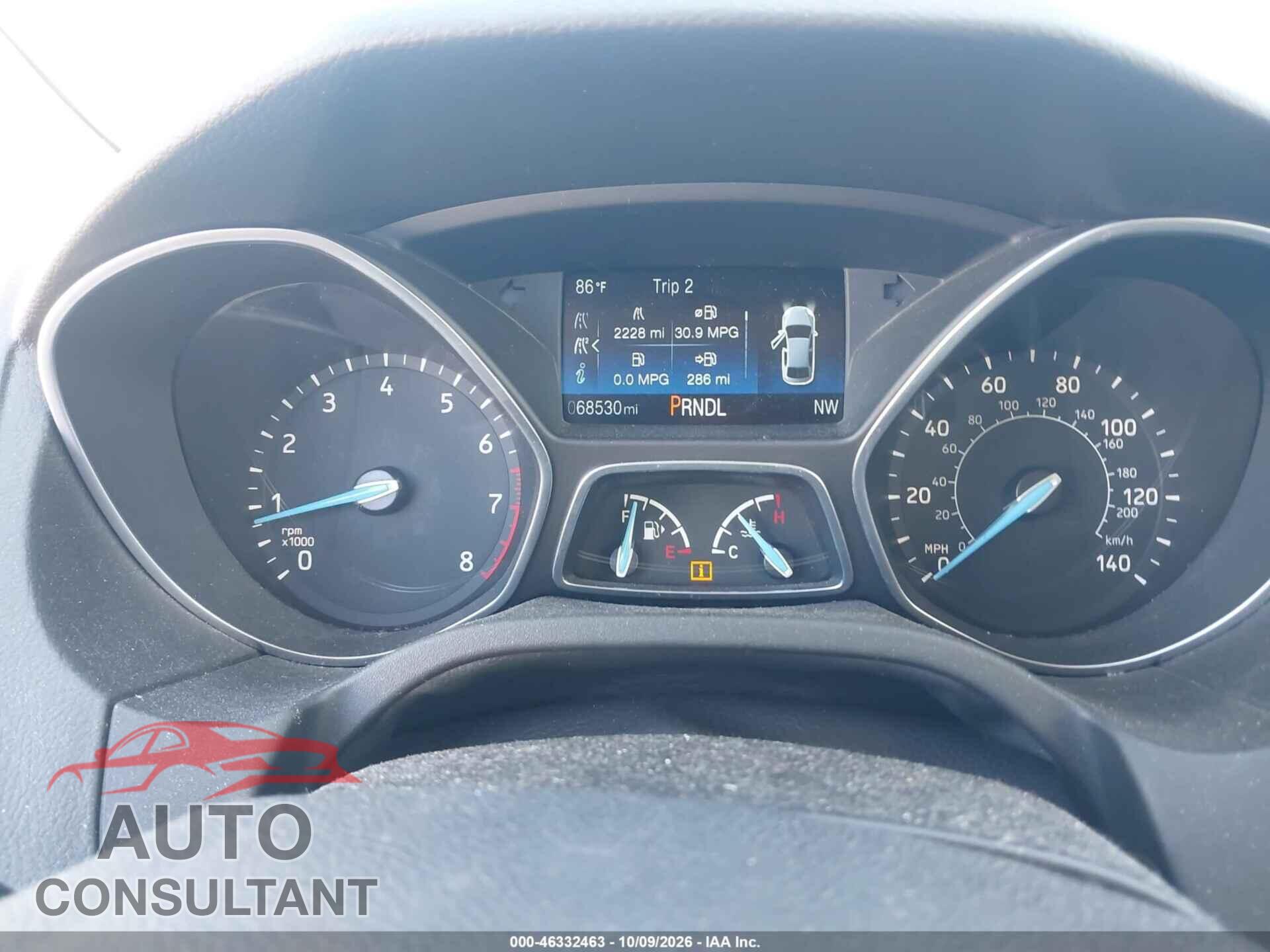 FORD FOCUS 2016 - 1FADP3K21GL385077