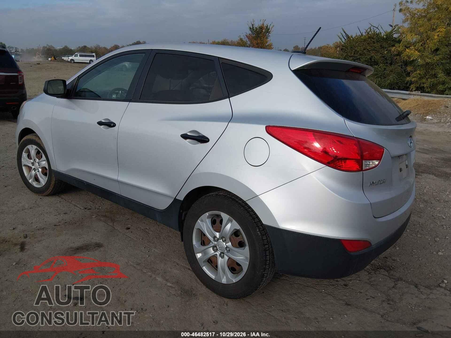 HYUNDAI TUCSON 2012 - KM8JT3AB1CU474514
