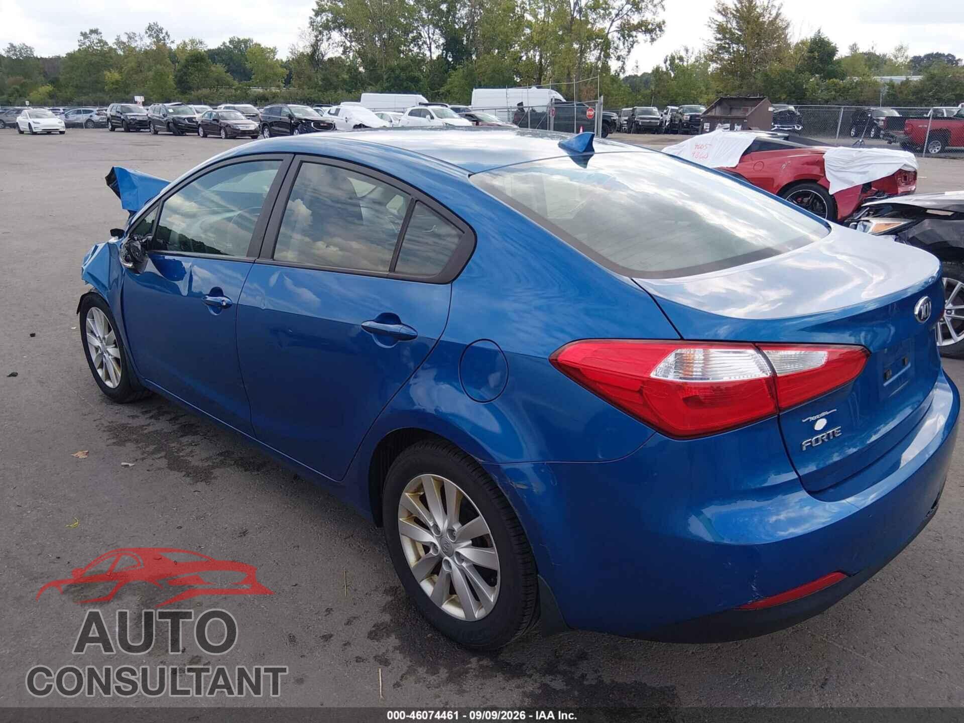 KIA FORTE 2014 - KNAFX4A62E5122091