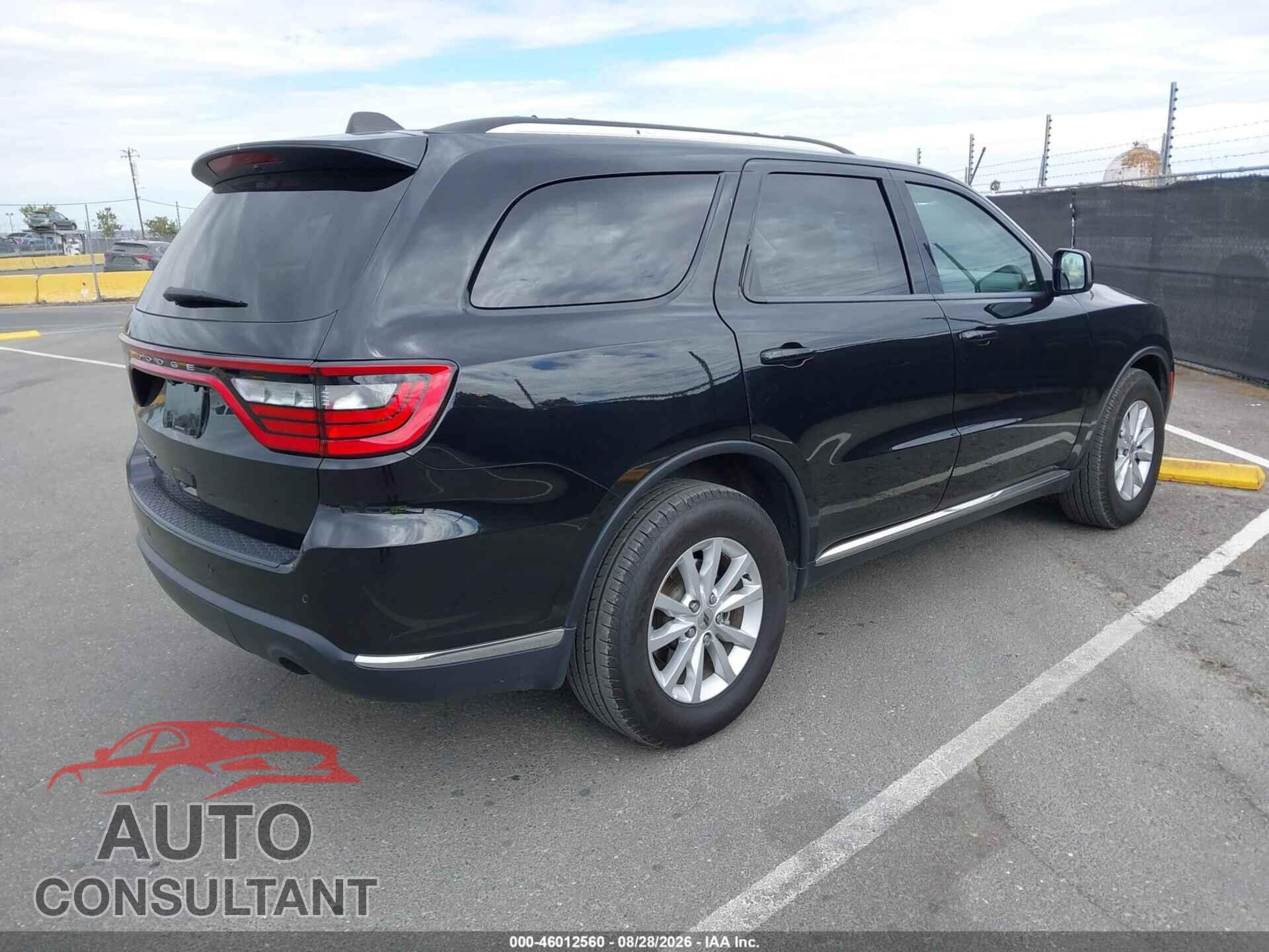 DODGE DURANGO 2021 - 1C4RDJAG7MC762405