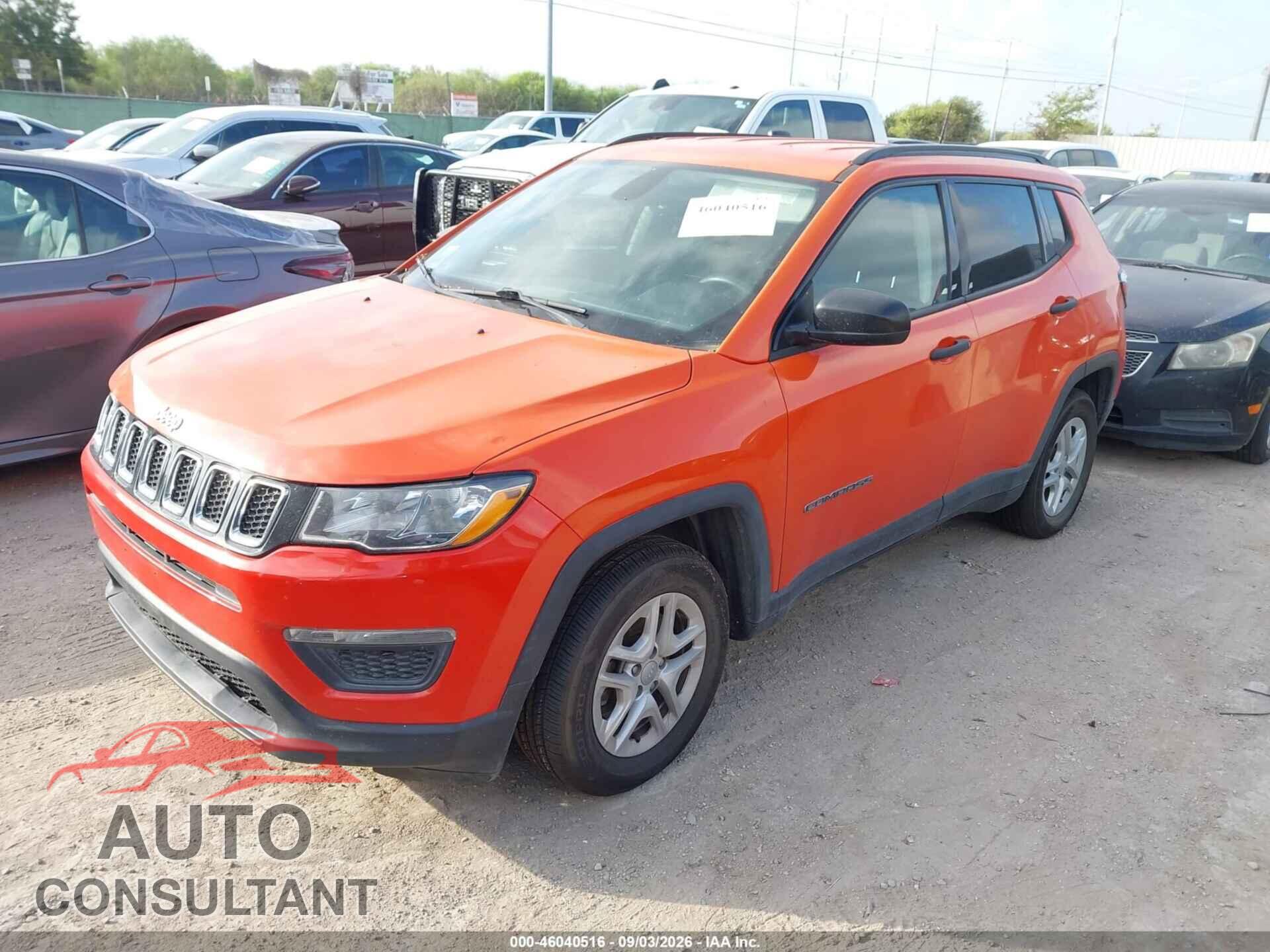 JEEP NEW COMPASS 2017 - 3C4NJCAB1HT690702
