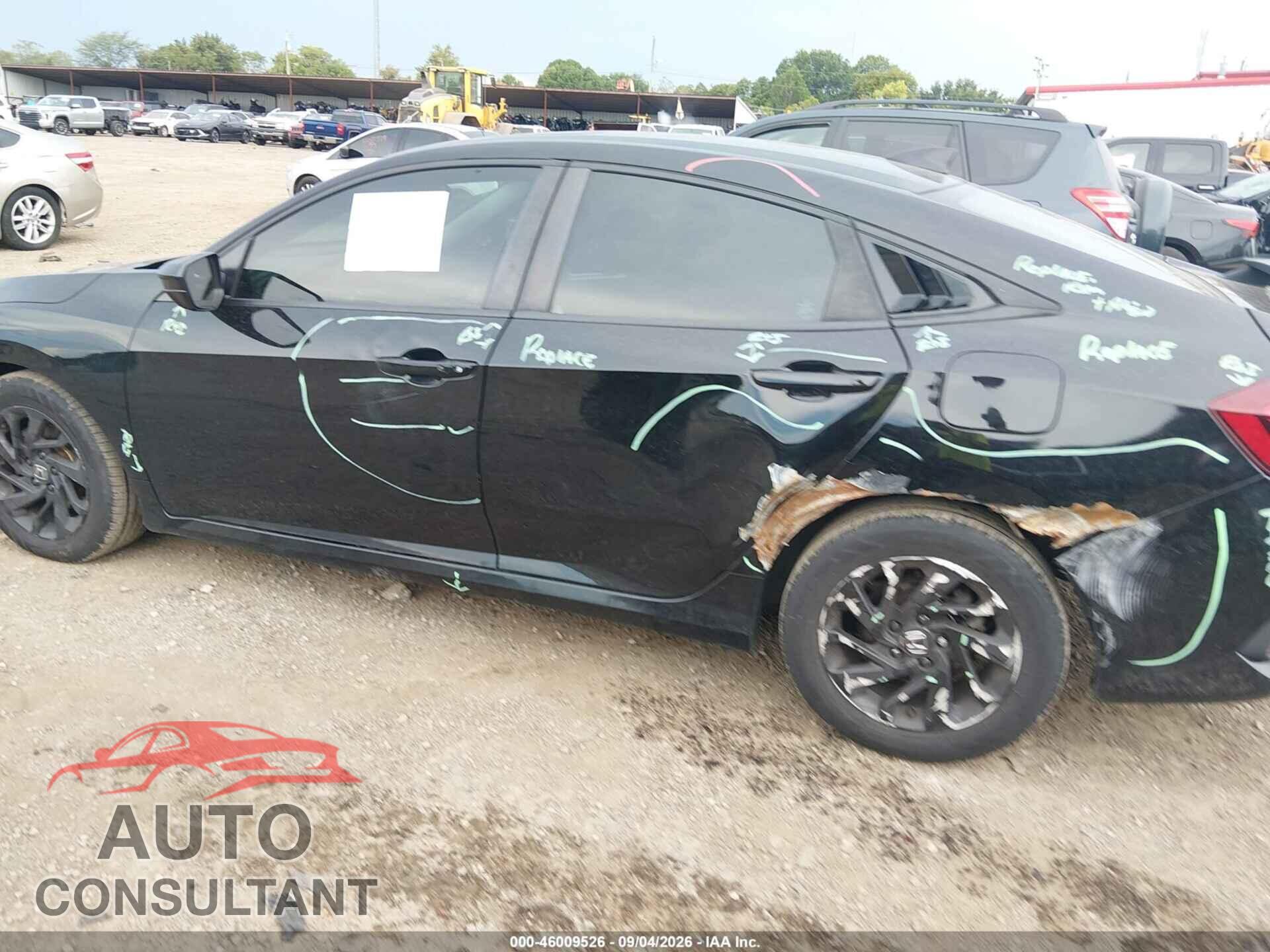 HONDA CIVIC 2017 - 2HGFC2F79HH534270