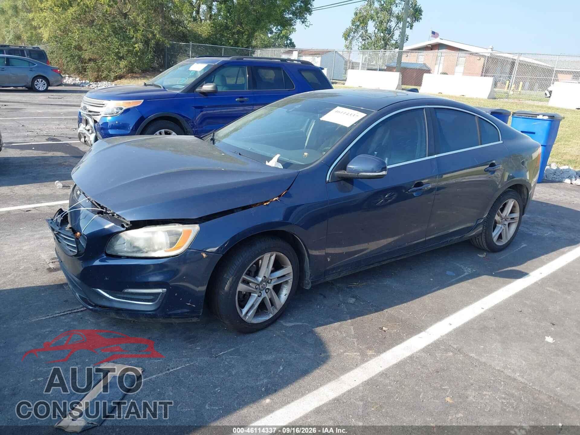 VOLVO S60 2014 - YV1612FSXE1297544