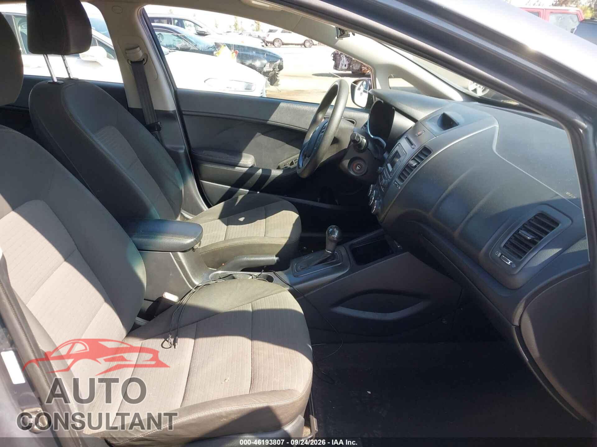 KIA FORTE 2014 - KNAFX4A64E5240420