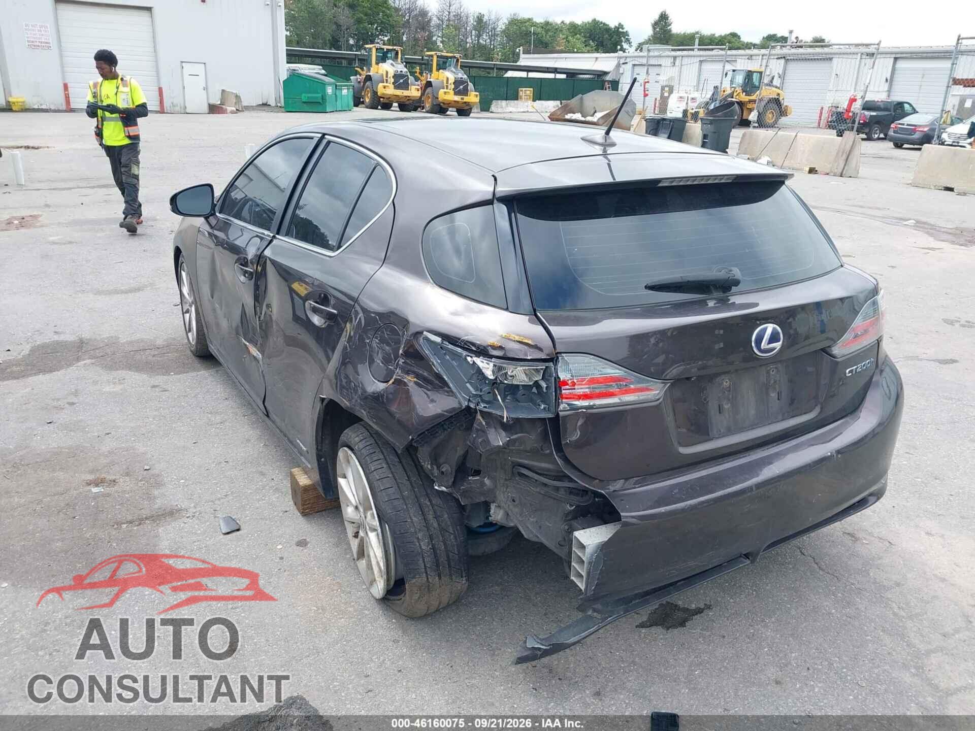 LEXUS CT 200H 2013 - JTHKD5BH7D2125017