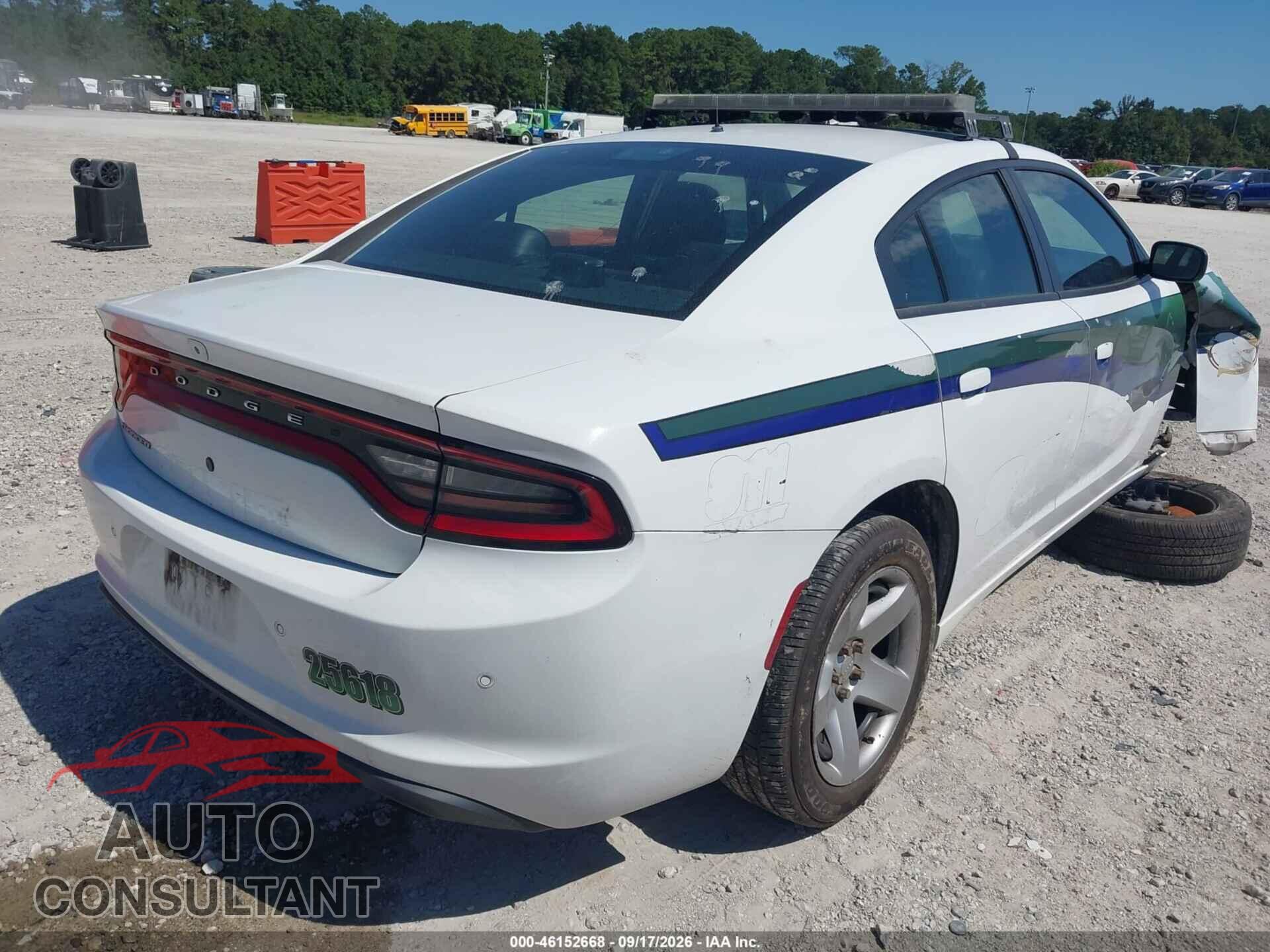 DODGE CHARGER 2017 - 2C3CDXAT0HH508001
