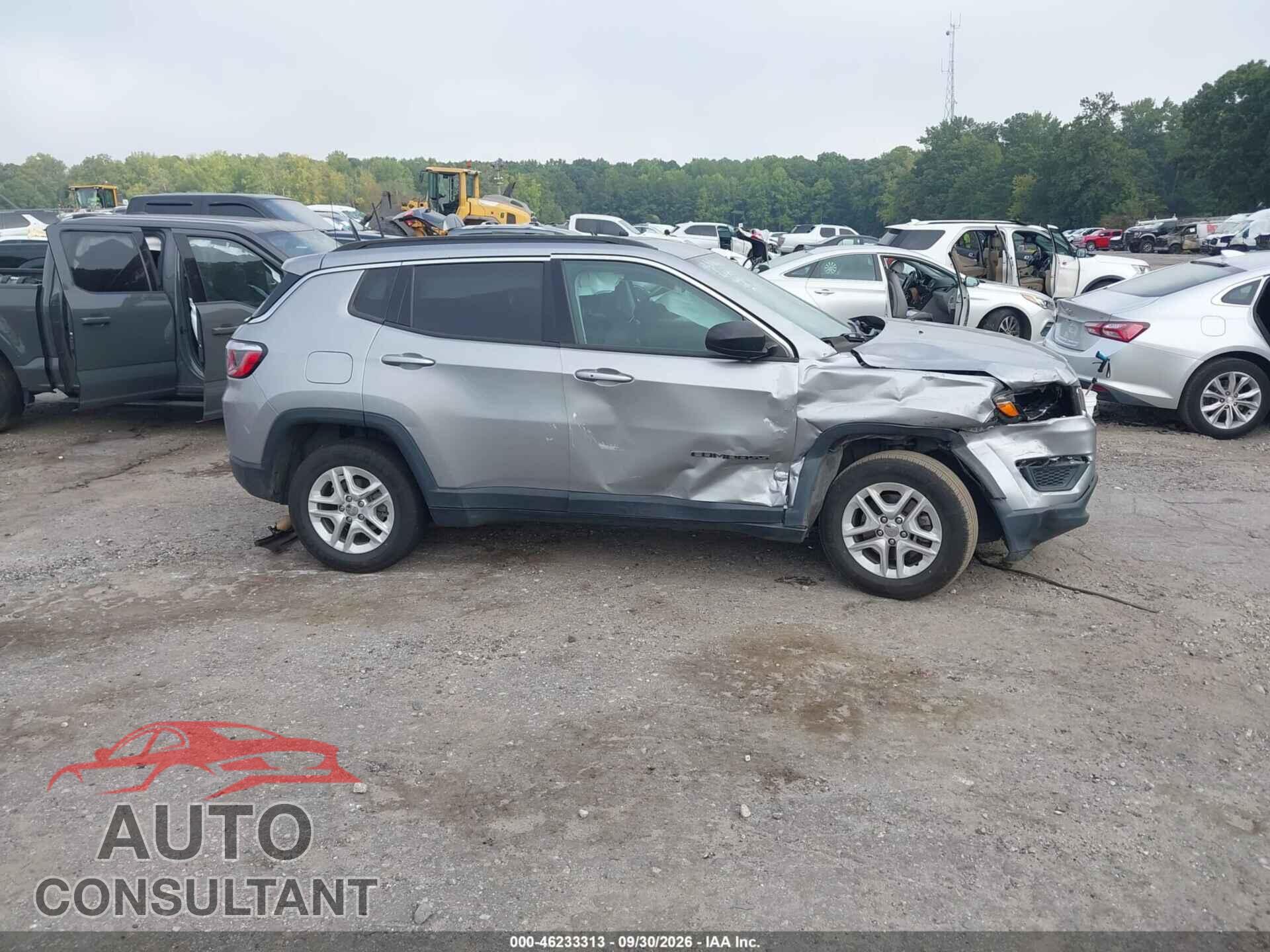 JEEP COMPASS 2019 - 3C4NJCAB1KT614694