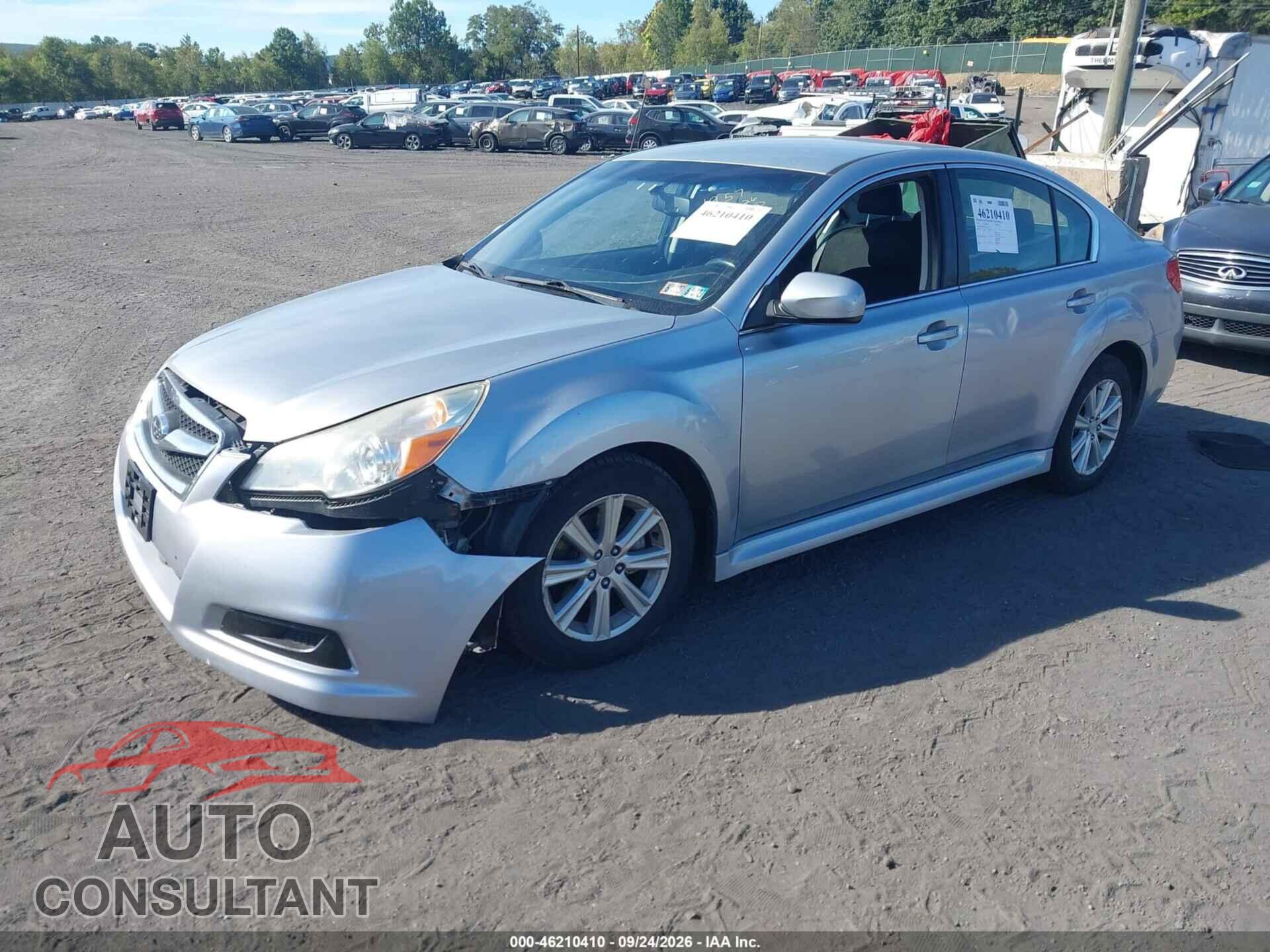 SUBARU LEGACY 2012 - 4S3BMBB6XC3030636