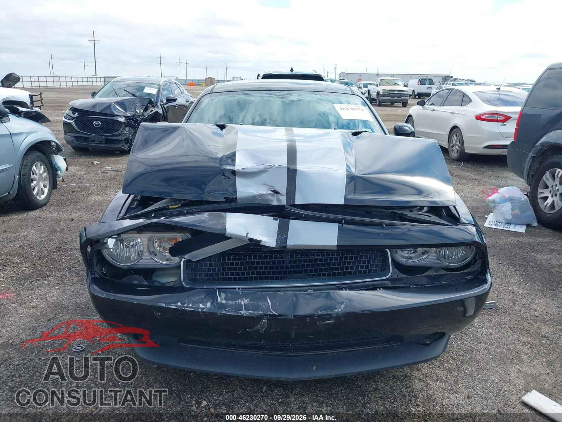 DODGE CHALLENGER 2012 - 2C3CDYAGXCH128360