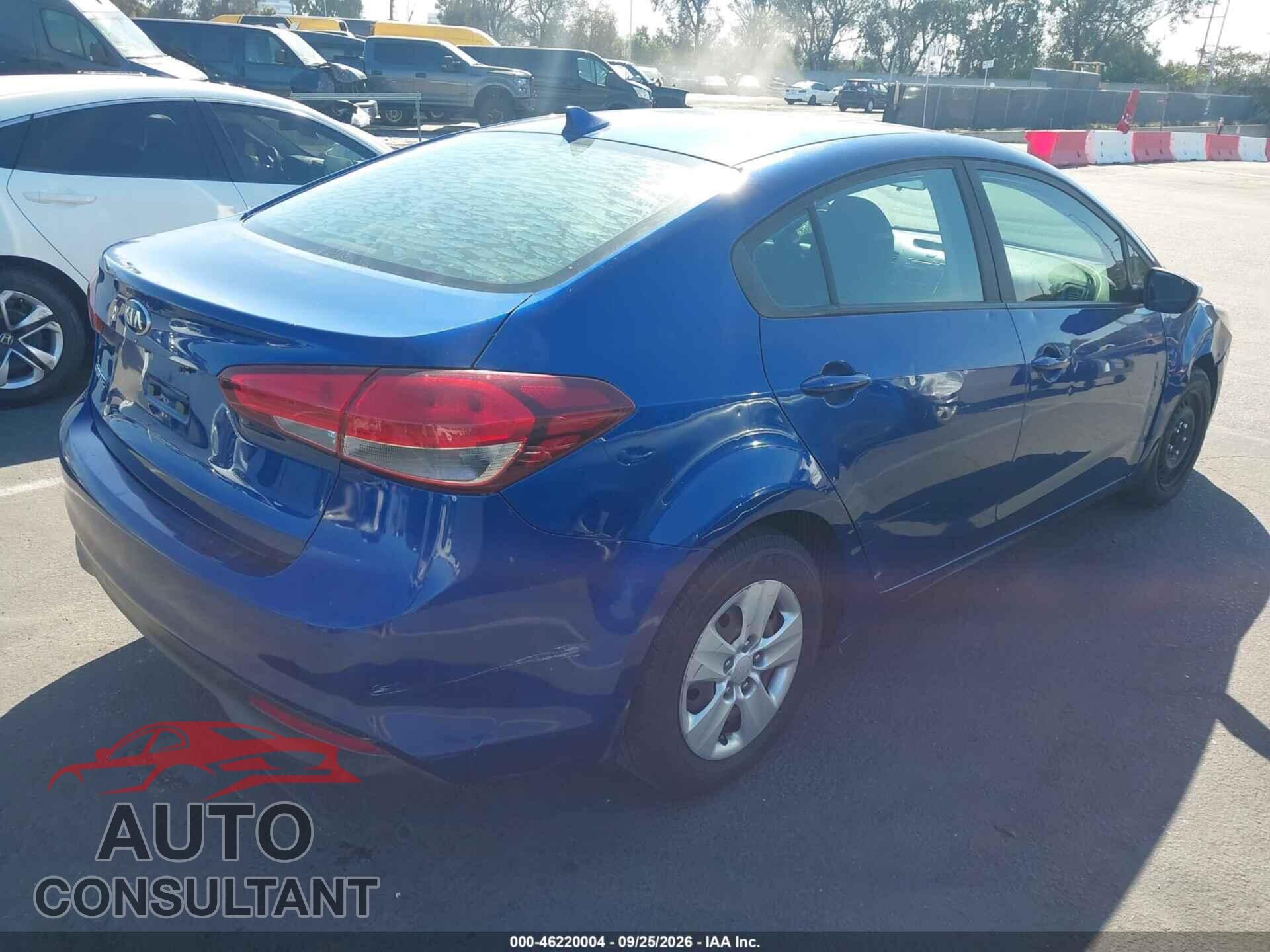 KIA FORTE 2018 - 3KPFK4A79JE260106