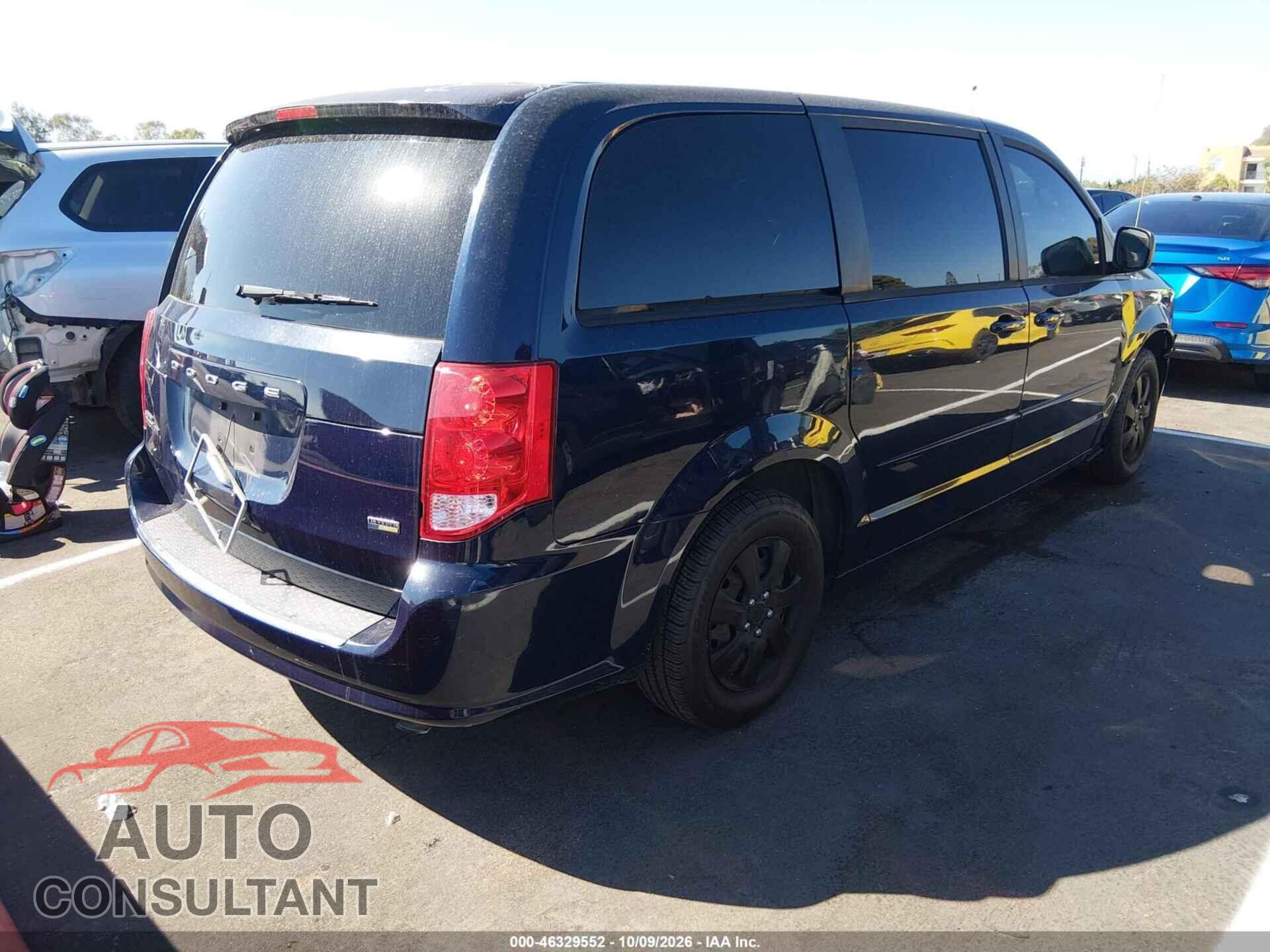 DODGE GRAND CARAVAN 2012 - 2C4RDGBG4CR372983