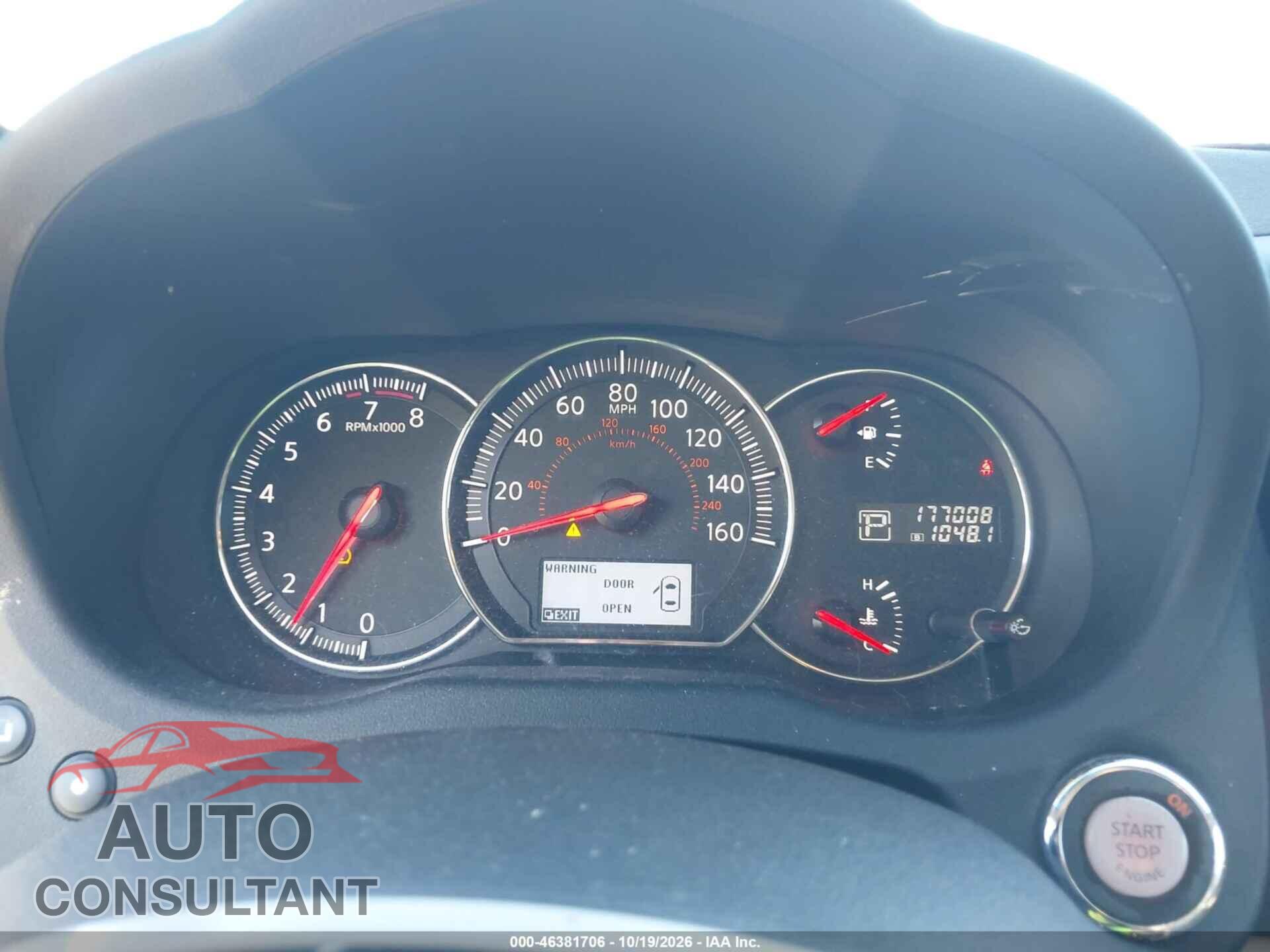 NISSAN MAXIMA 2012 - 1N4AA5APXCC836711