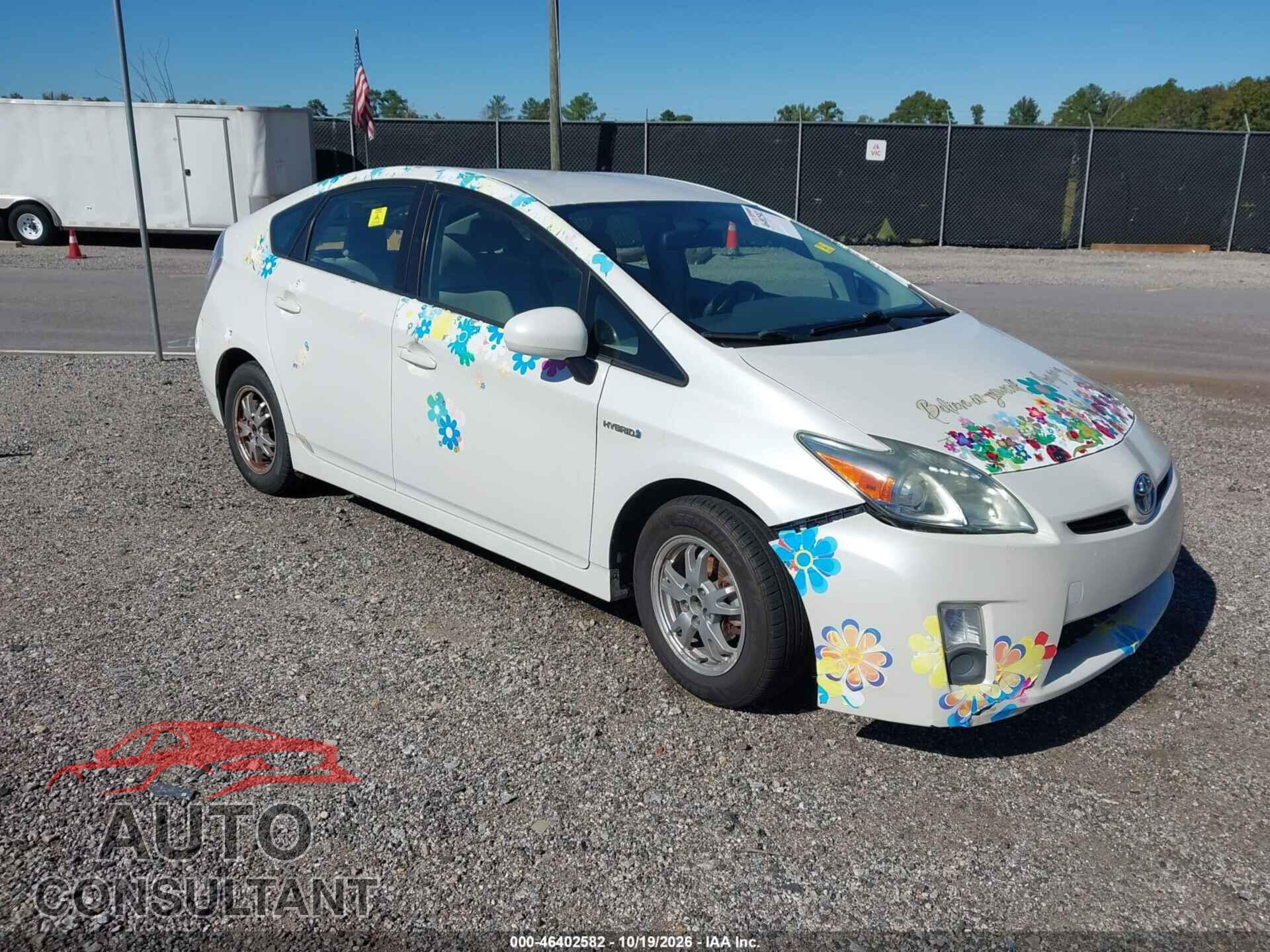 TOYOTA PRIUS 2010 - JTDKN3DU4A0064357