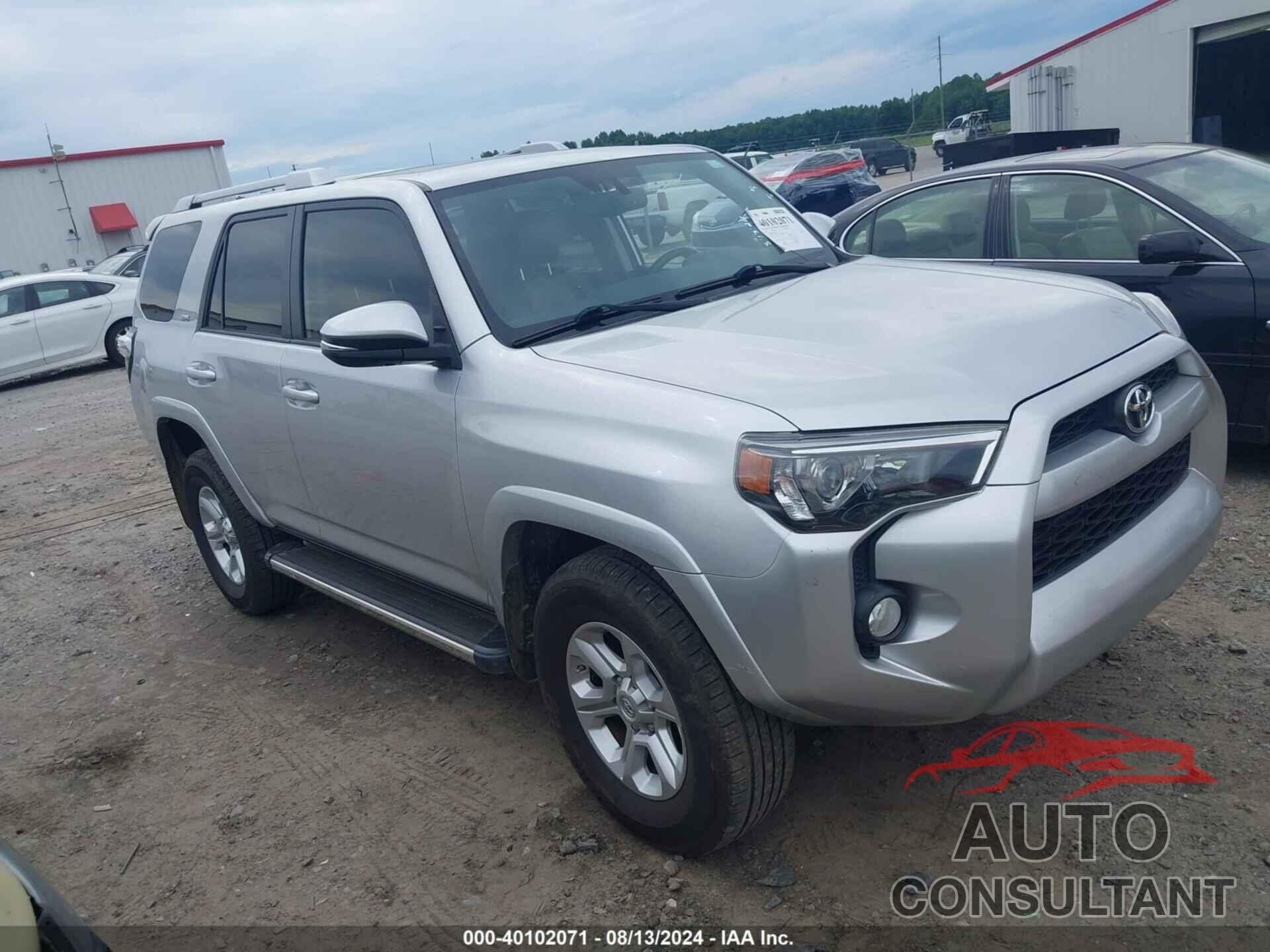 TOYOTA 4RUNNER 2018 - JTEBU5JR1J5500787