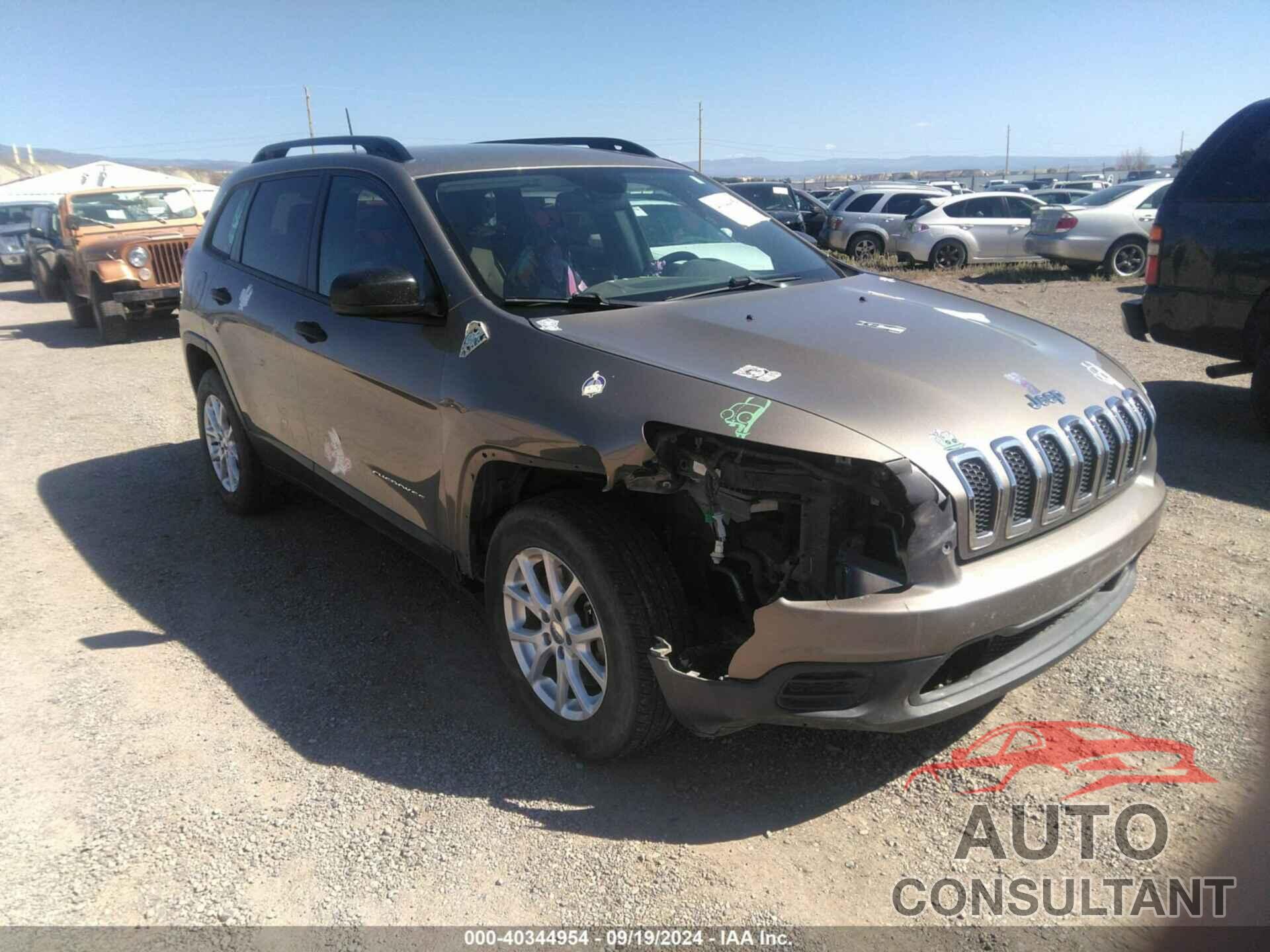 JEEP CHEROKEE 2016 - 1C4PJMAB0GW250977