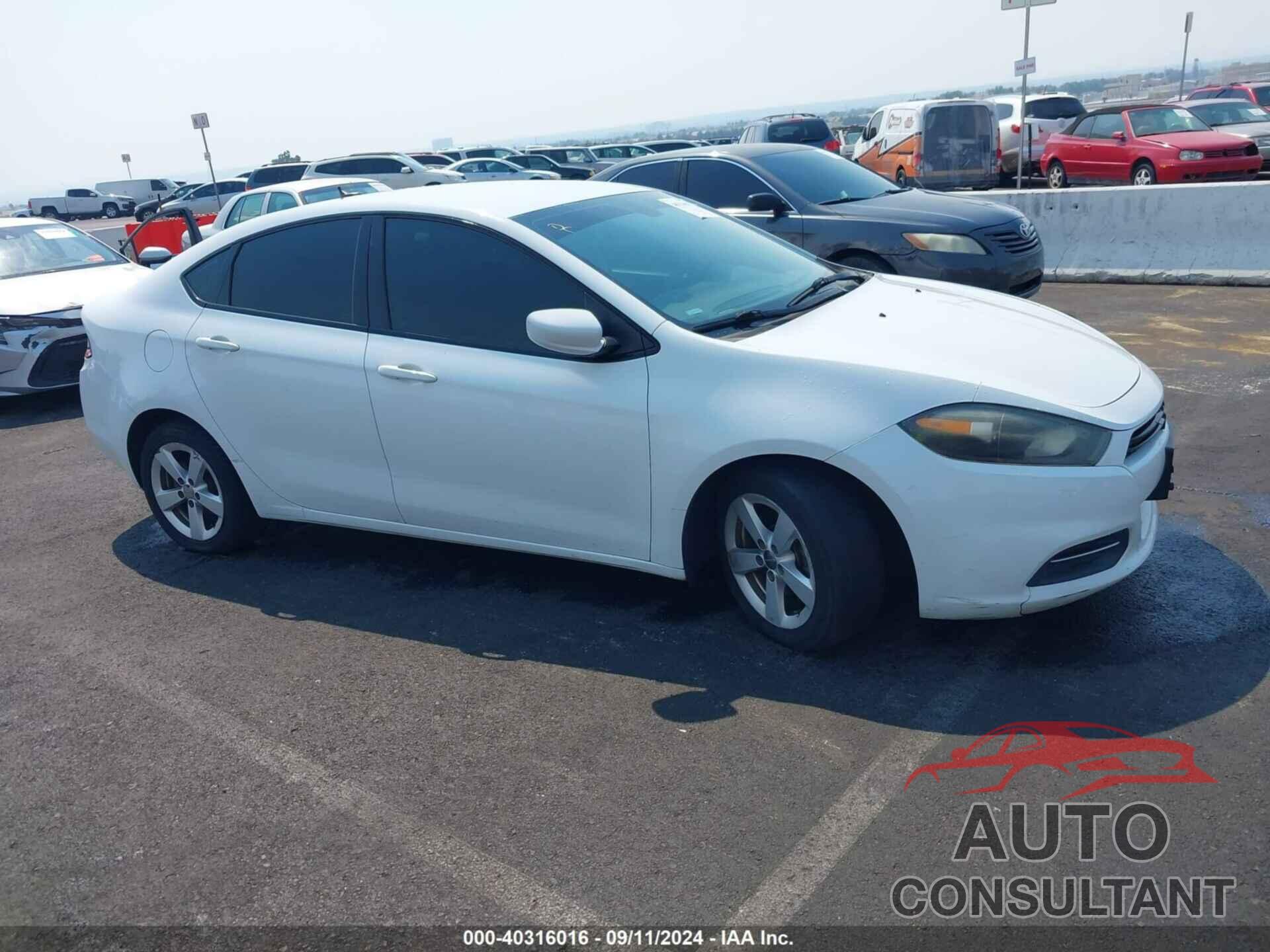 DODGE DART 2016 - 1C3CDFBB2GD551122