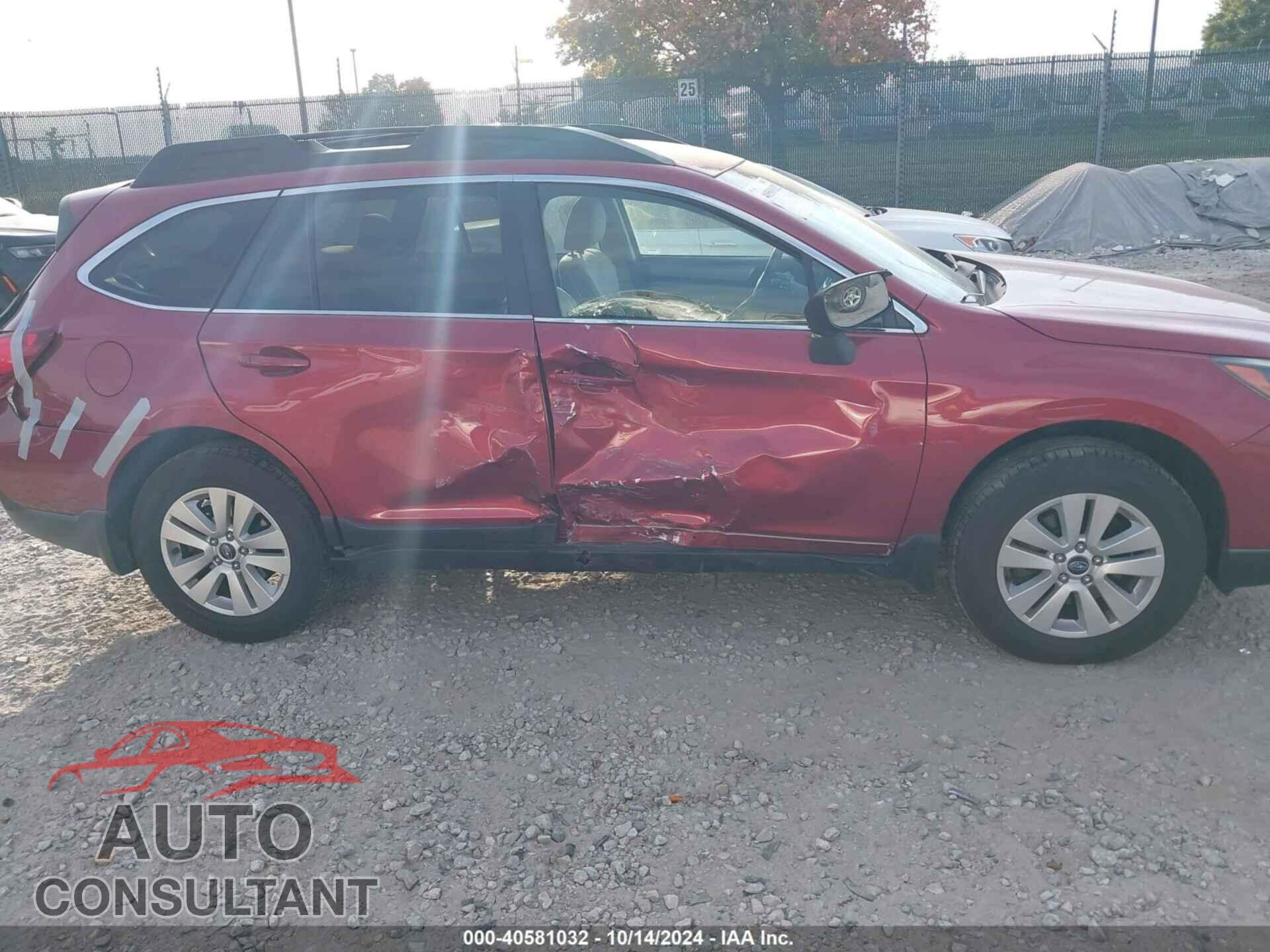 SUBARU OUTBACK 2019 - 4S4BSAFC2K3370468
