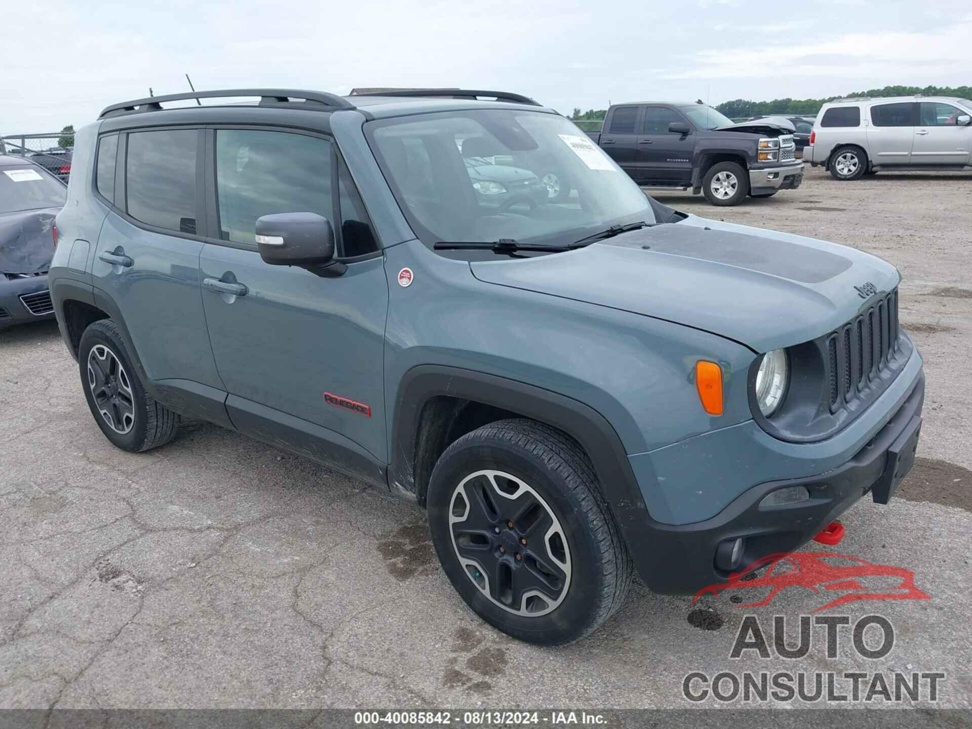 JEEP RENEGADE 2016 - ZACCJBCT9GPD14830