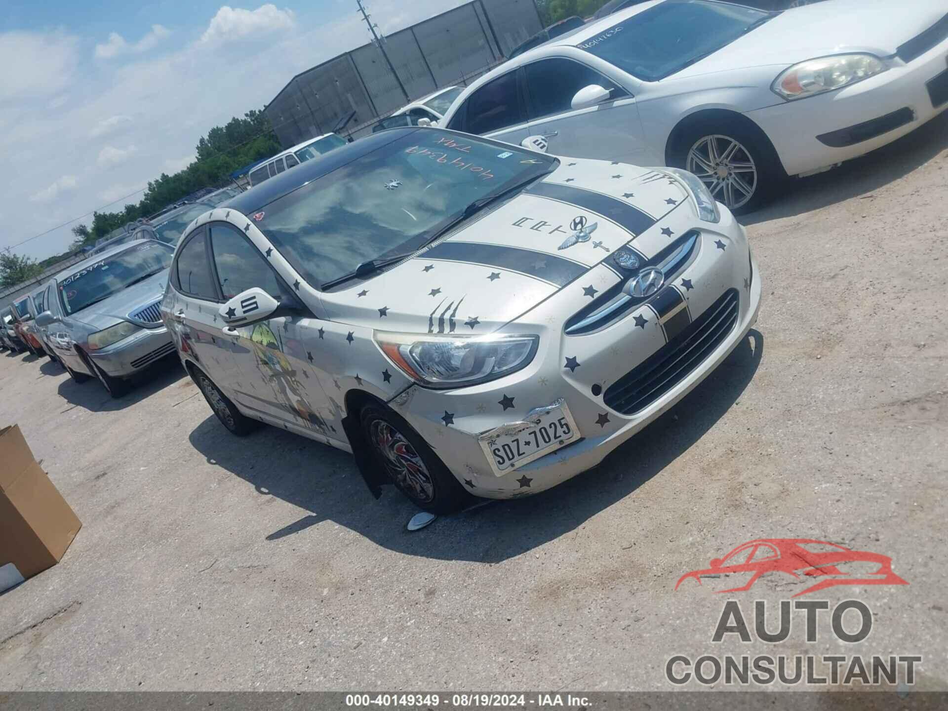 HYUNDAI ACCENT 2016 - KMHCT4AE1GU074323