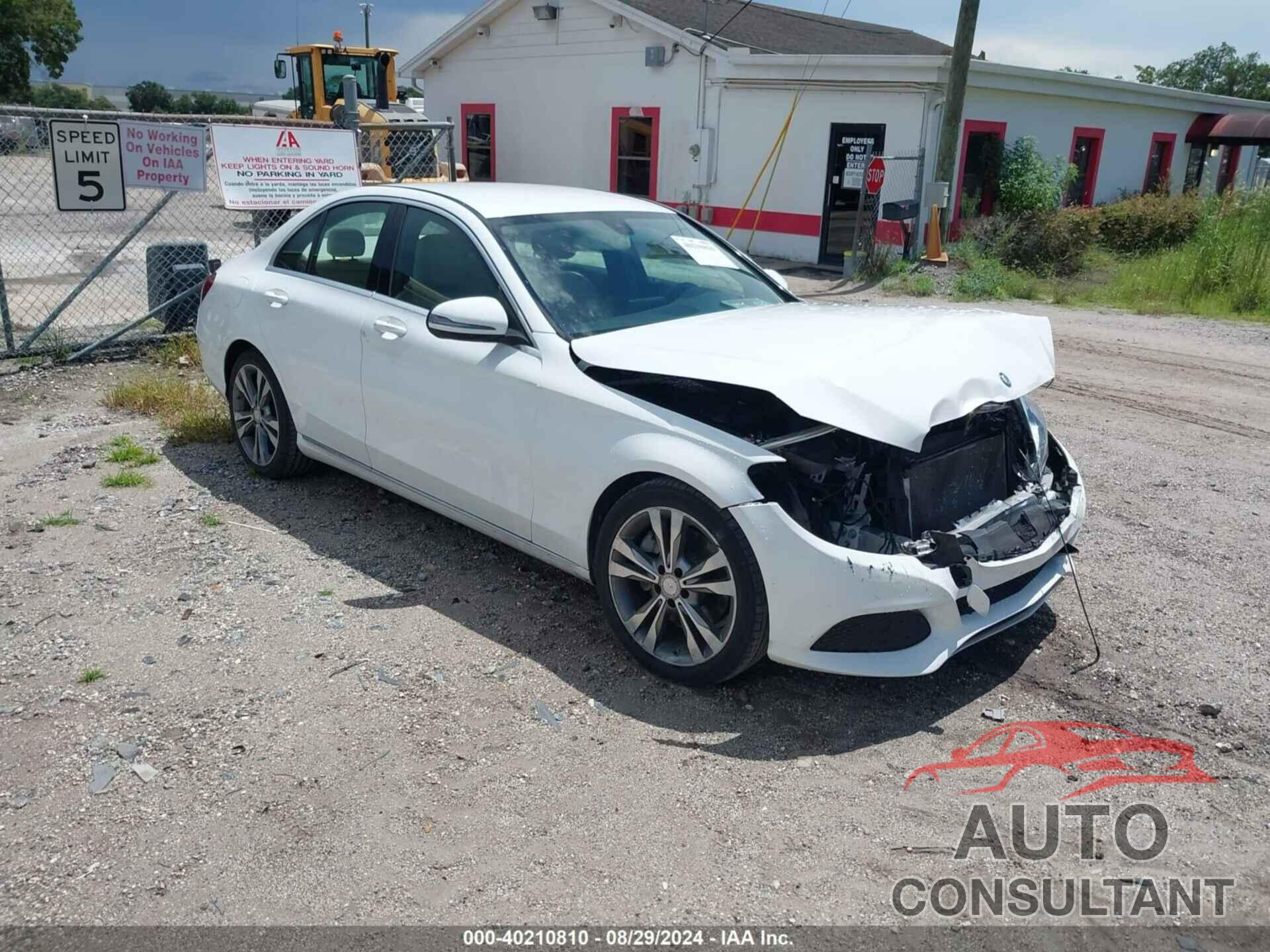 MERCEDES-BENZ C 300 2016 - 55SWF4JB1GU178431