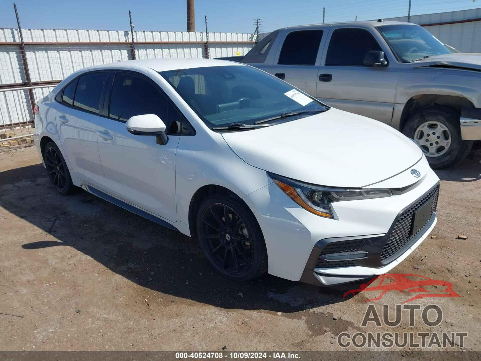 TOYOTA COROLLA 2021 - JTDS4MCE7MJ056724