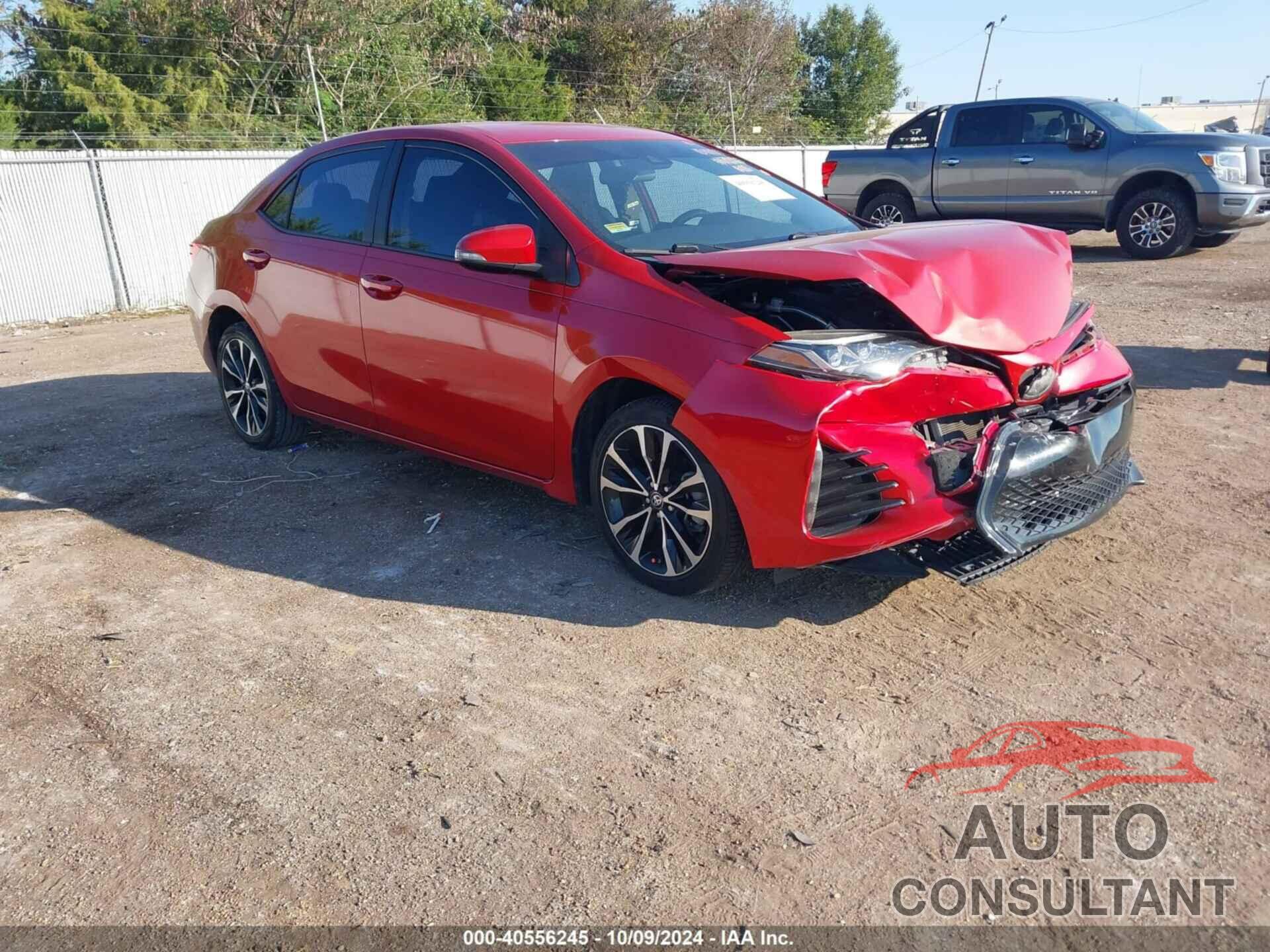 TOYOTA COROLLA 2019 - 5YFBURHEXKP870008