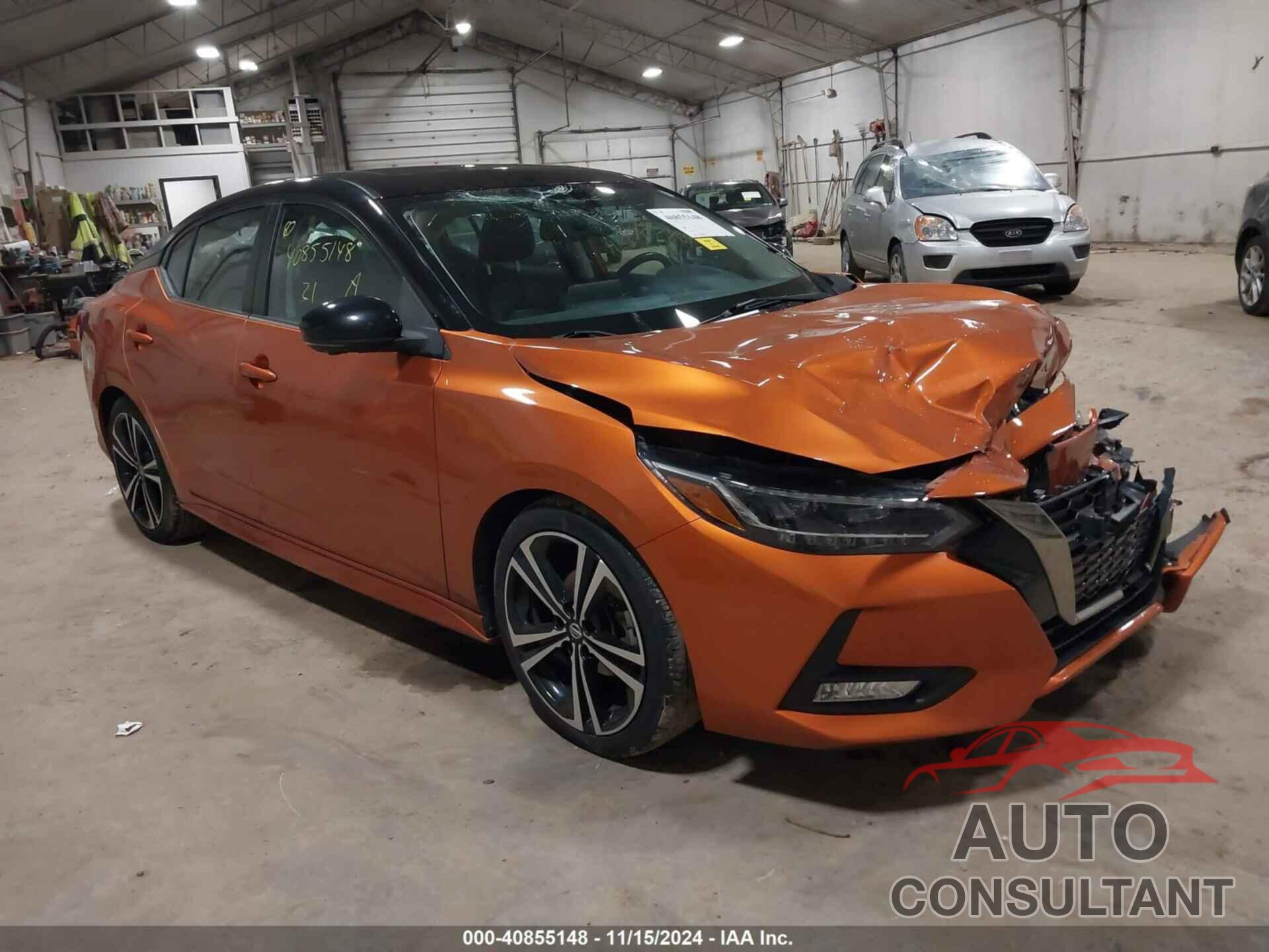 NISSAN SENTRA 2021 - 3N1AB8DV5MY210403