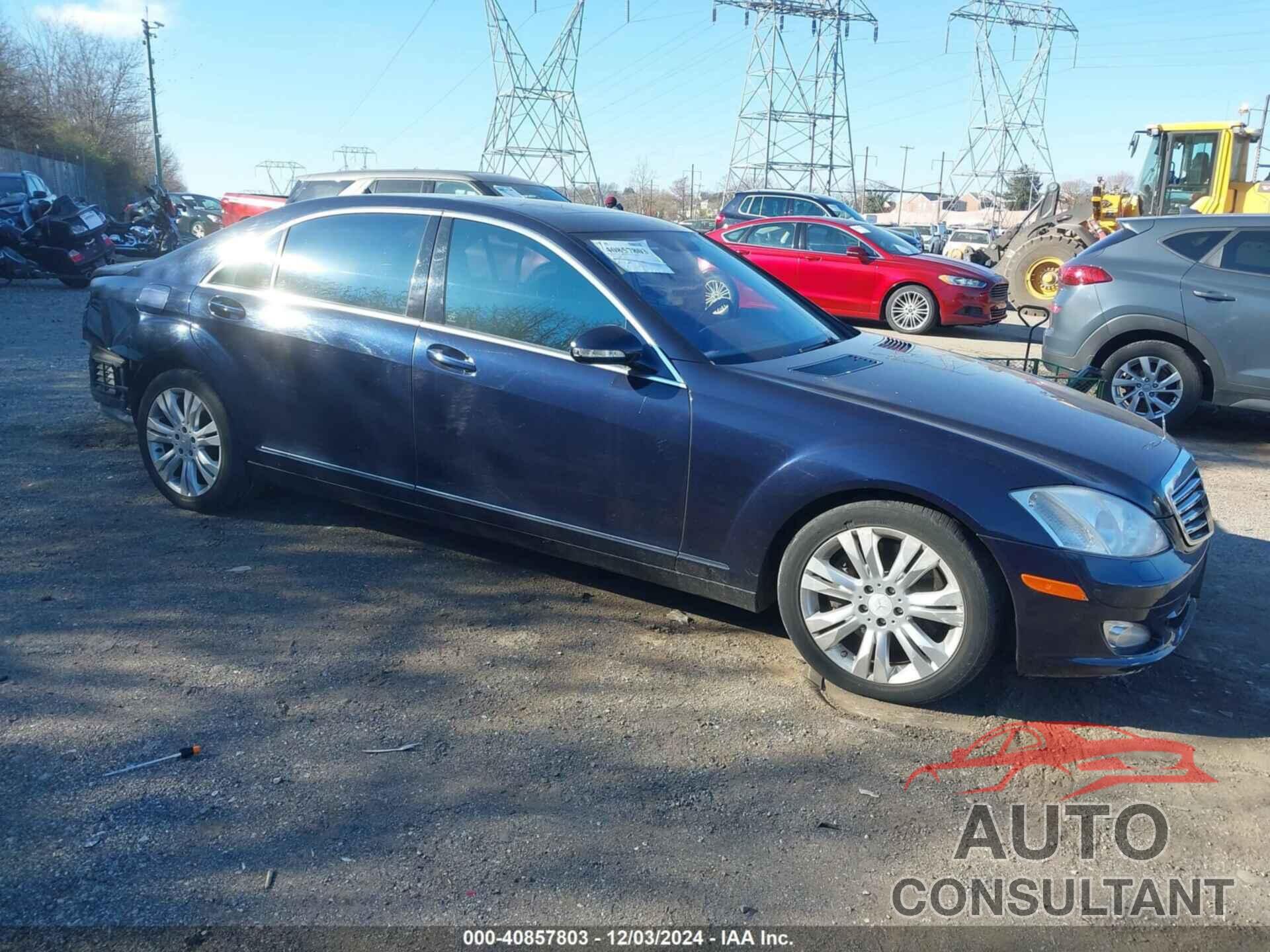 MERCEDES-BENZ S 550 2009 - WDDNG86XX9A281936
