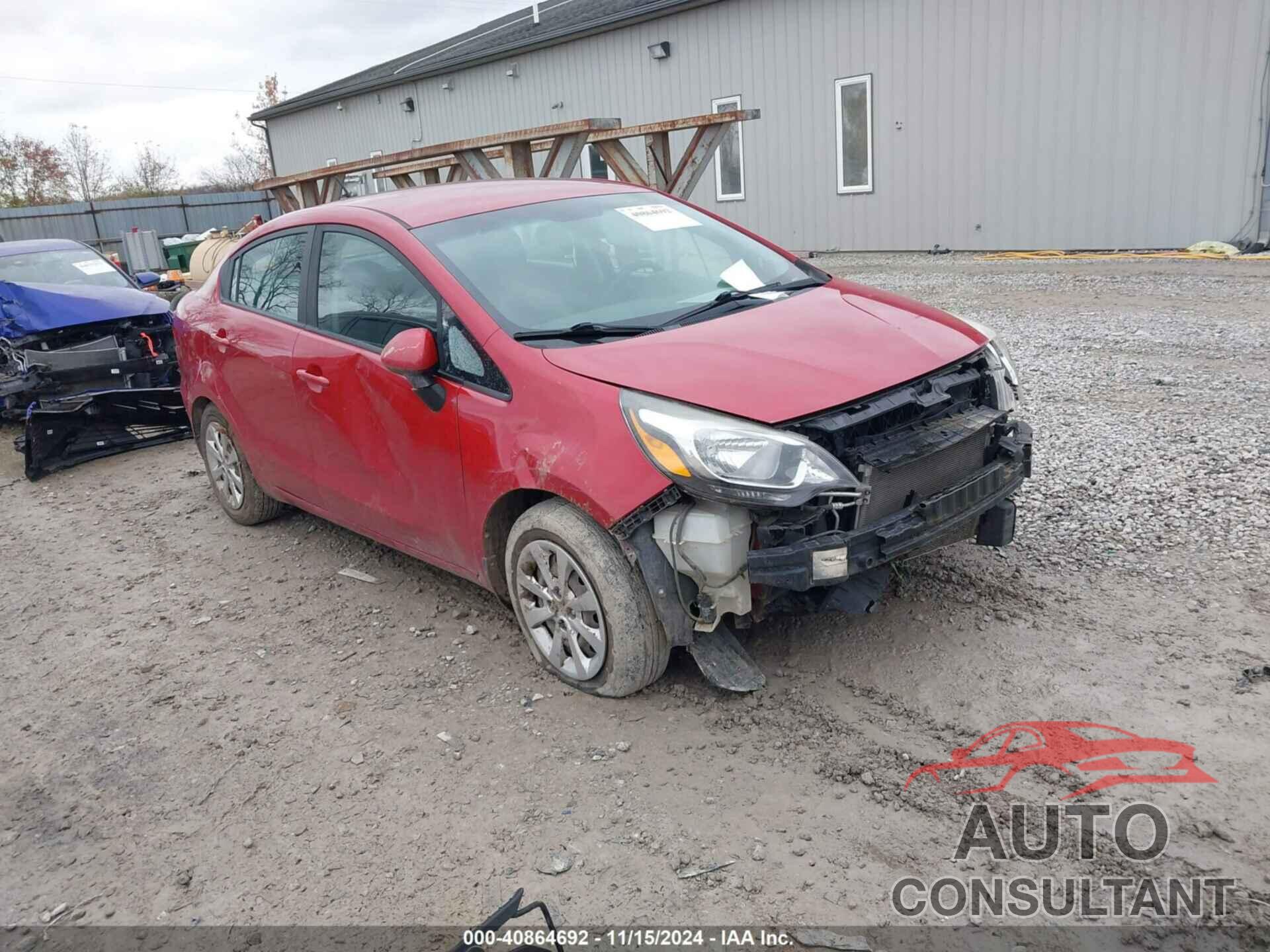 KIA RIO 2017 - KNADM4A30H6012967