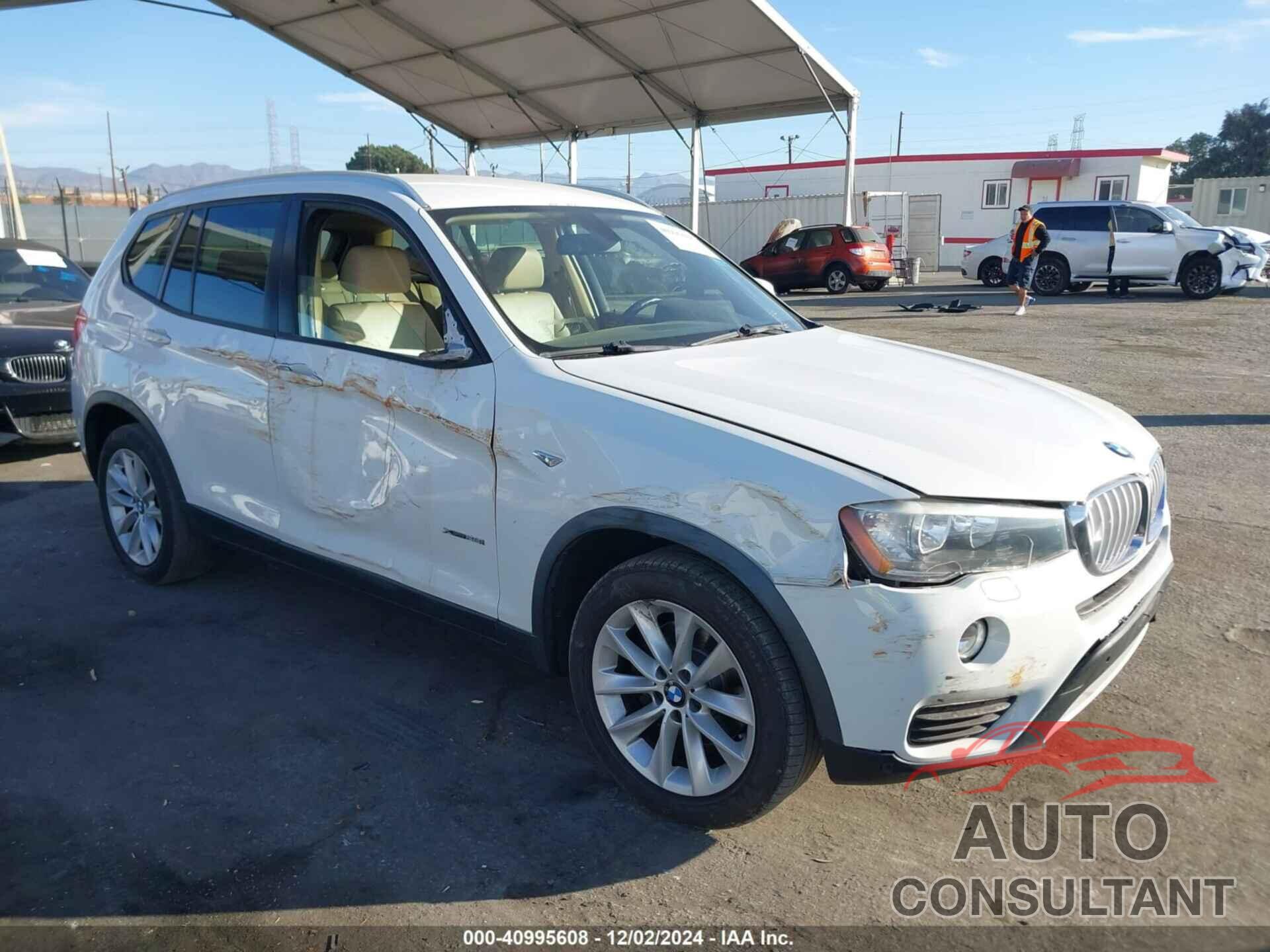 BMW X3 2015 - 5UXWX9C53F0D52050