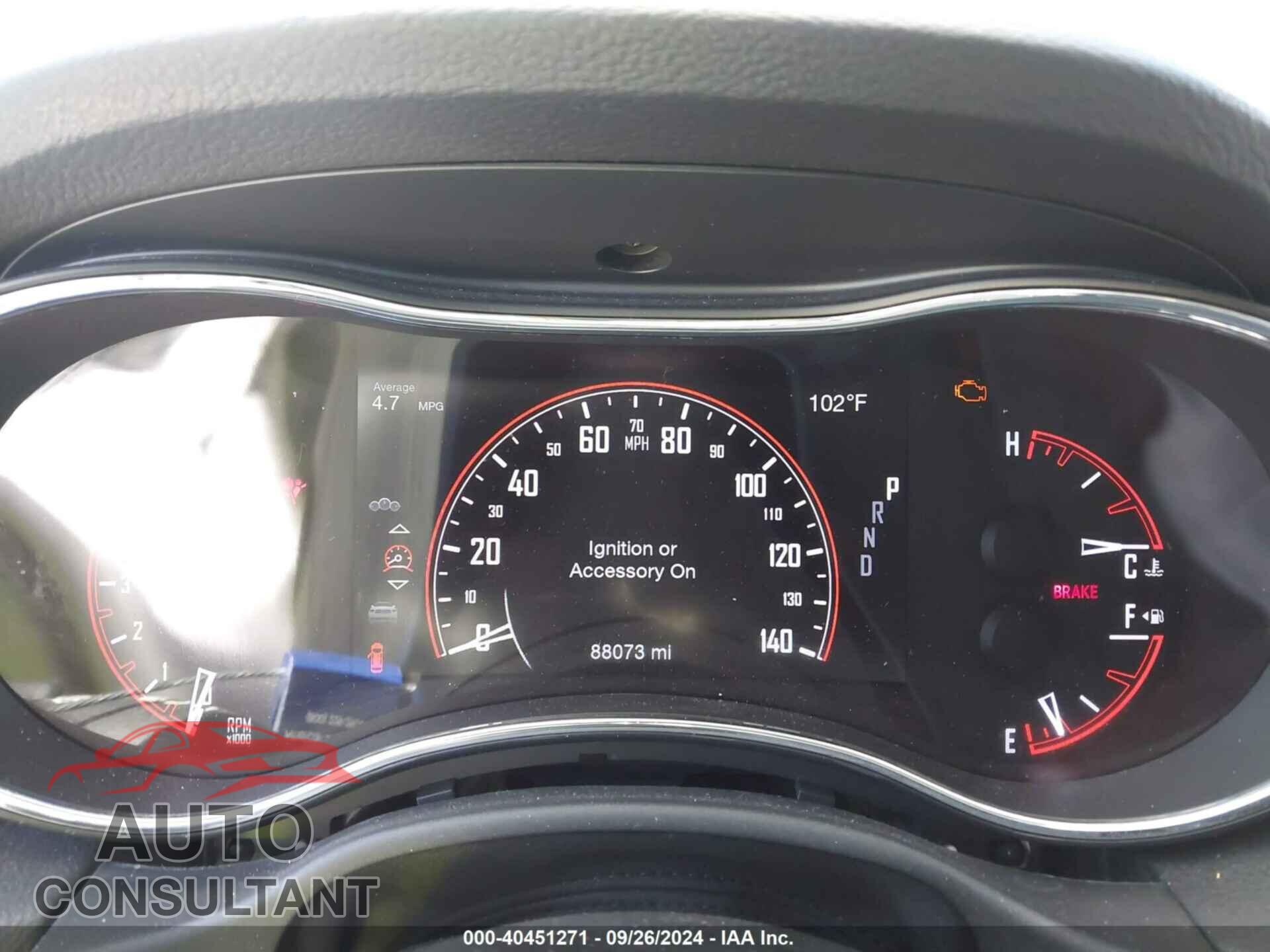 DODGE DURANGO 2018 - 1C4RDHAG6JC494418
