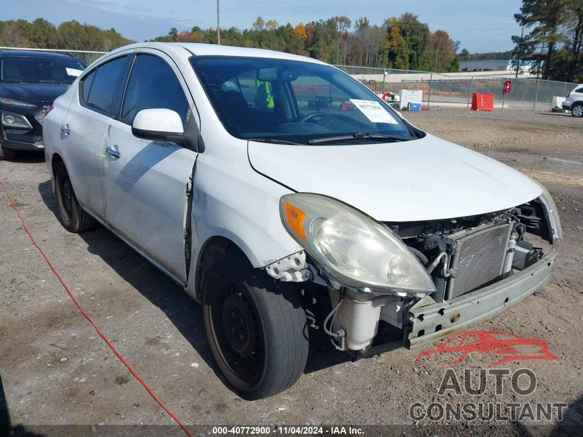 NISSAN VERSA 2012 - 3N1CN7APXCL859514