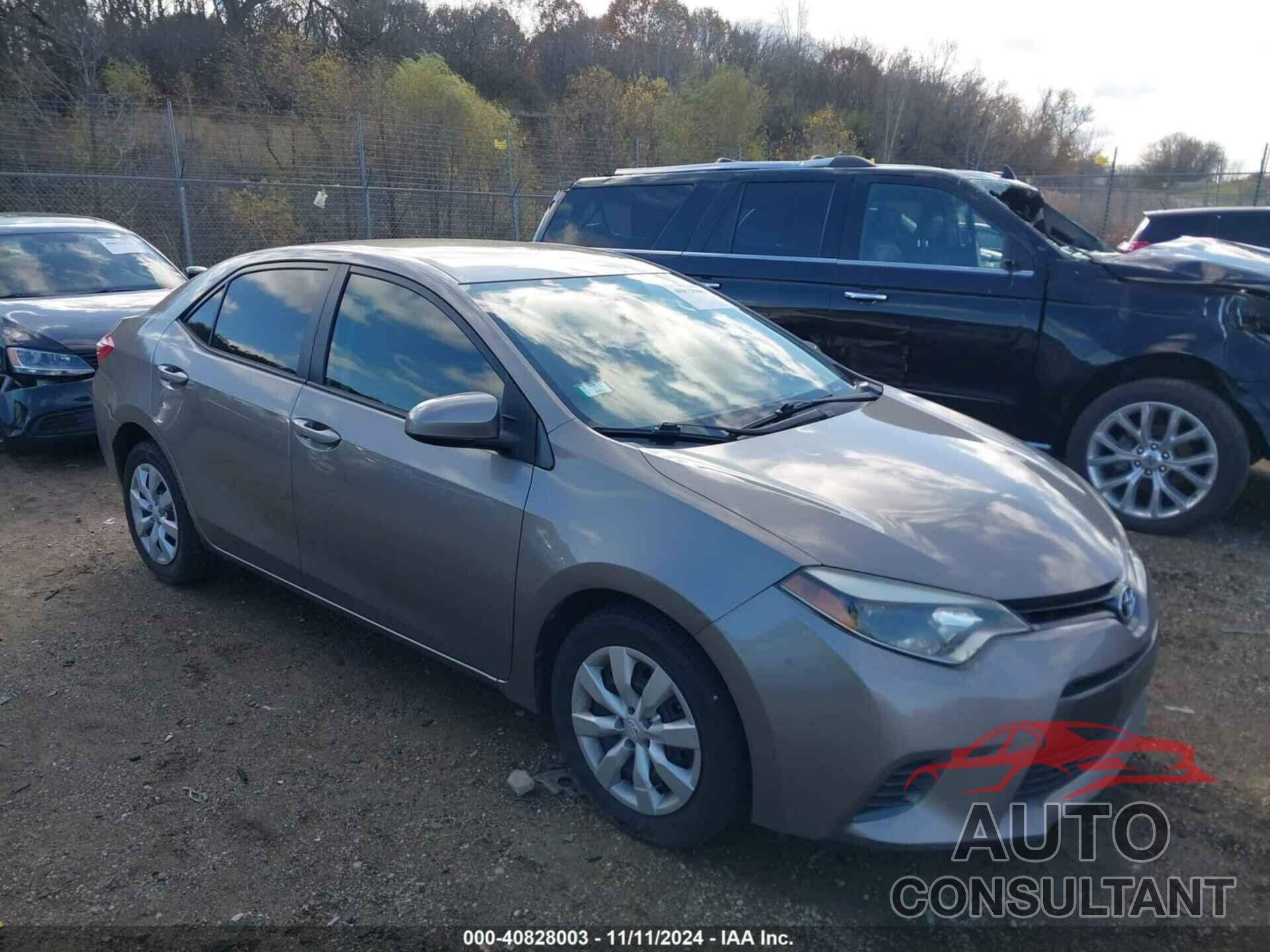TOYOTA COROLLA 2016 - 2T1BURHE9GC525009