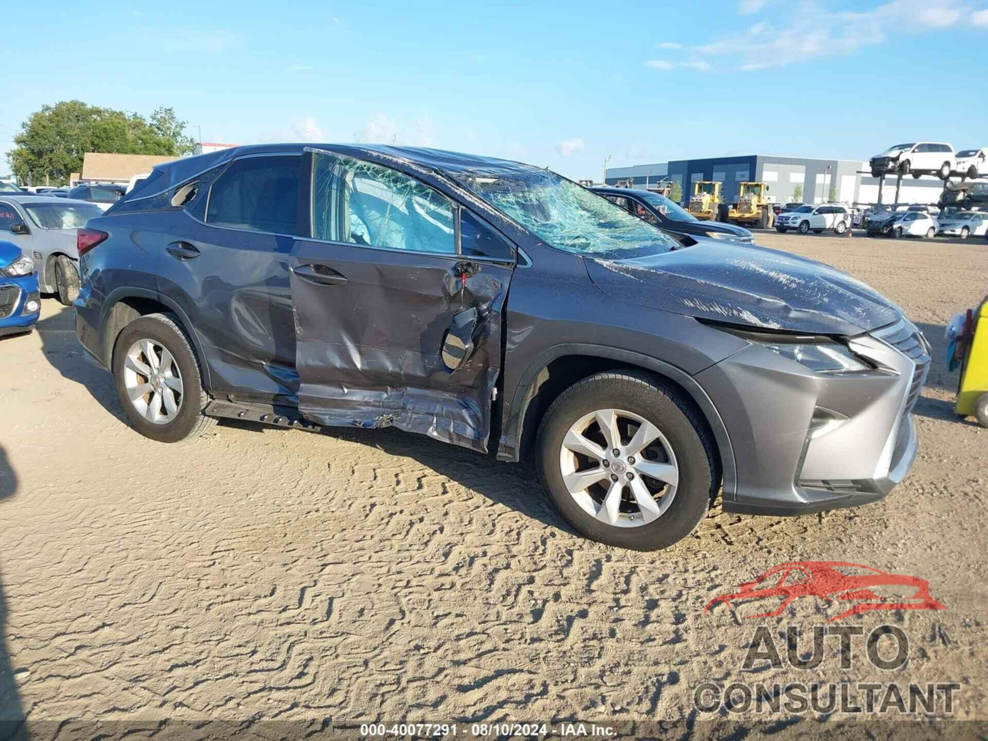 LEXUS RX 350 2017 - 2T2ZZMCA7HC040324