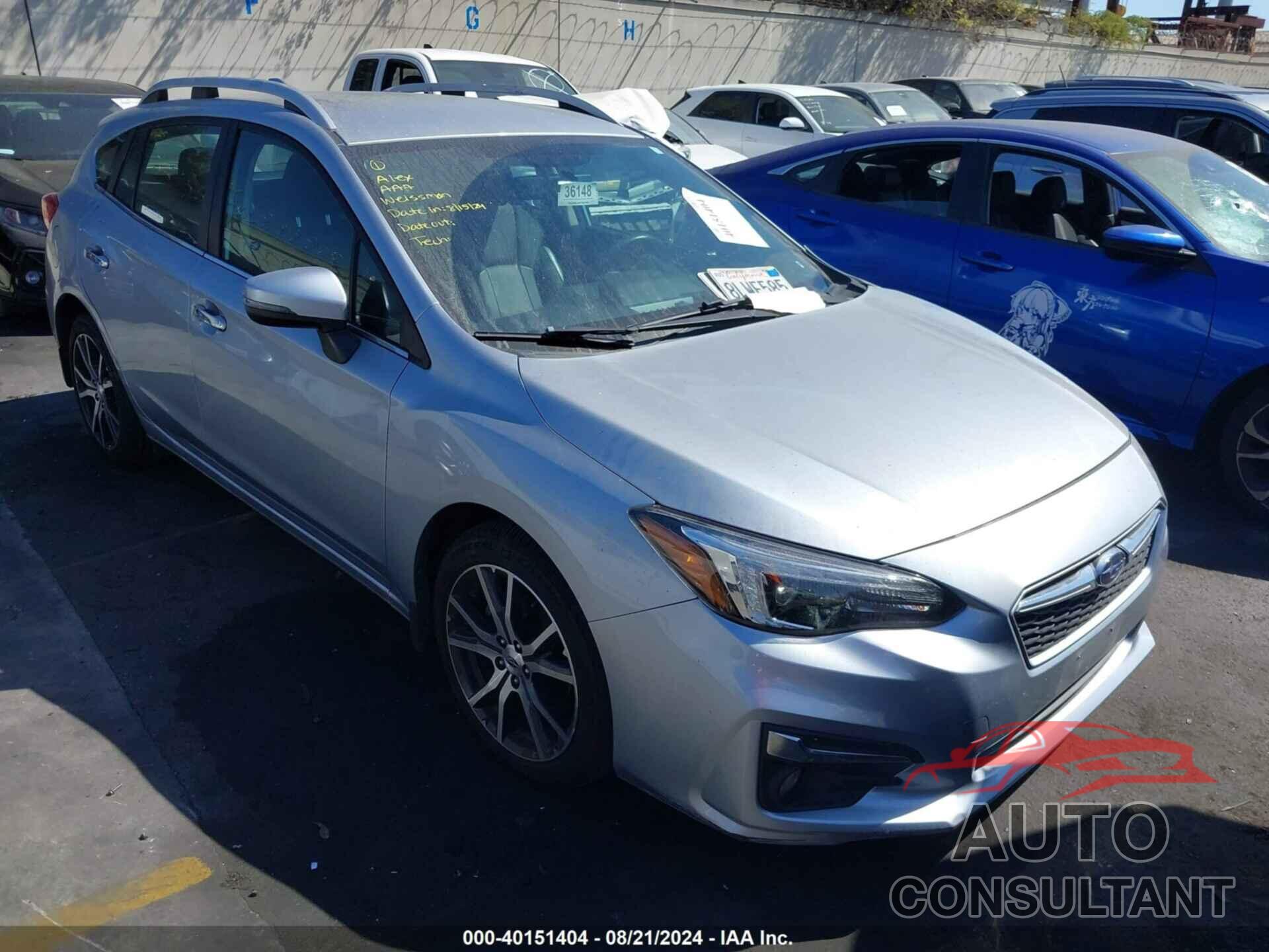 SUBARU IMPREZA 2019 - 4S3GTAS63K3745369