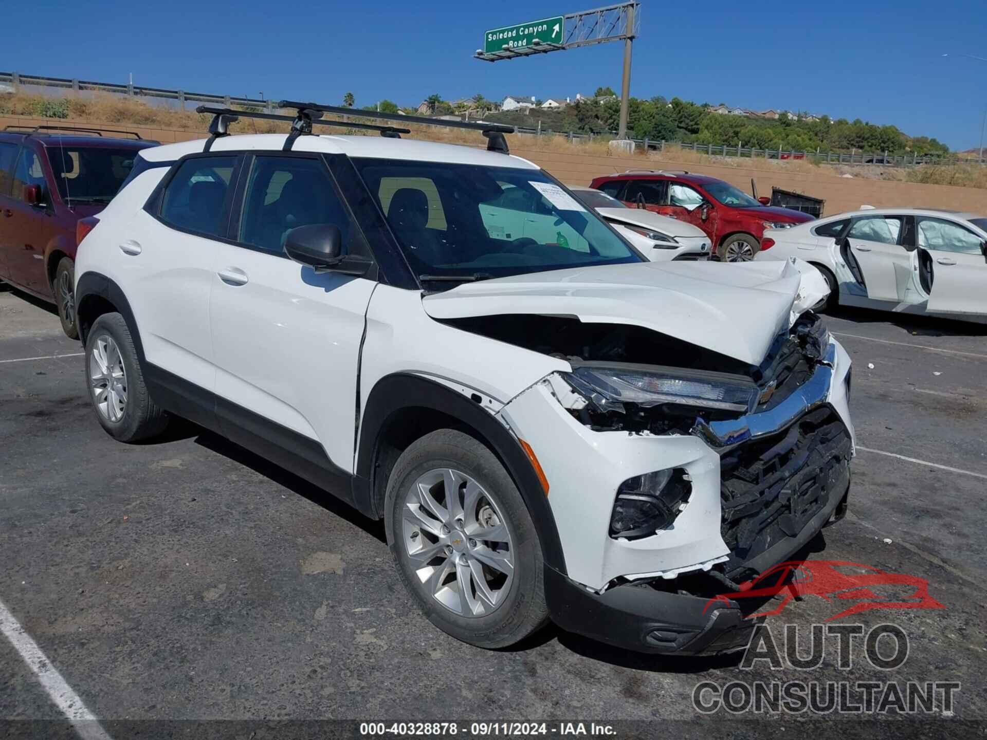 CHEVROLET TRAILBLAZER 2022 - KL79MMS23NB125472