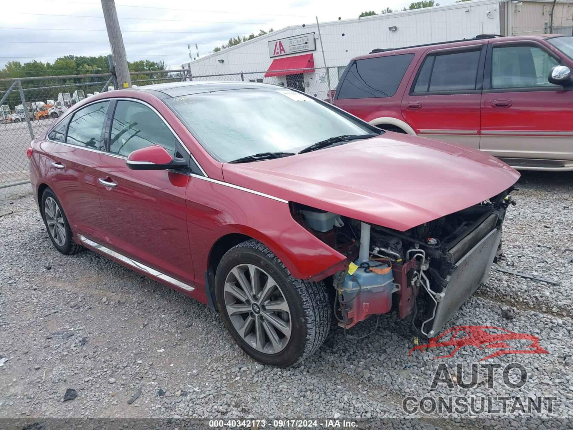 HYUNDAI SONATA 2016 - 5NPE34AF2GH313667