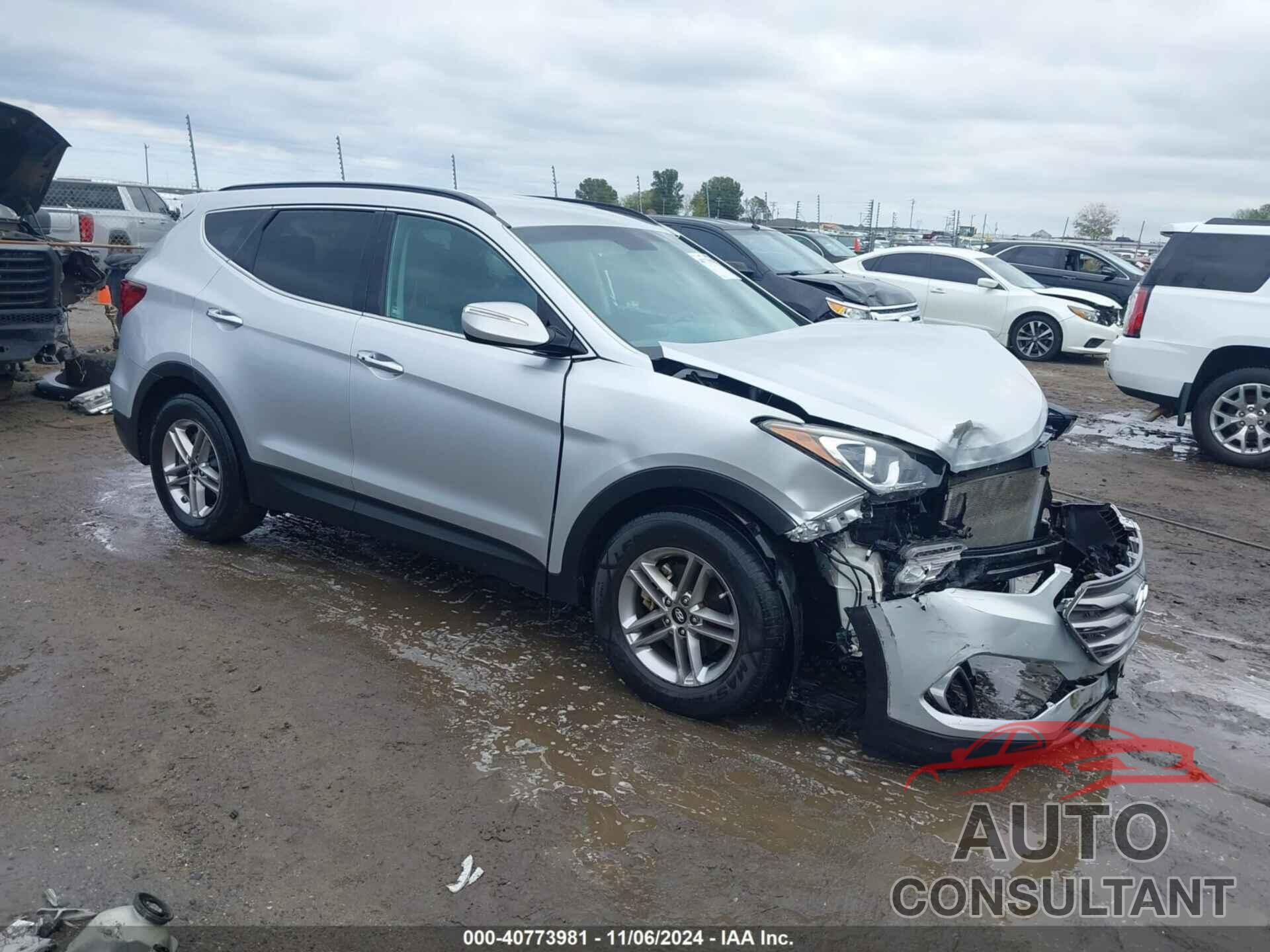 HYUNDAI SANTA FE SPORT 2018 - 5XYZU3LB7JG524719