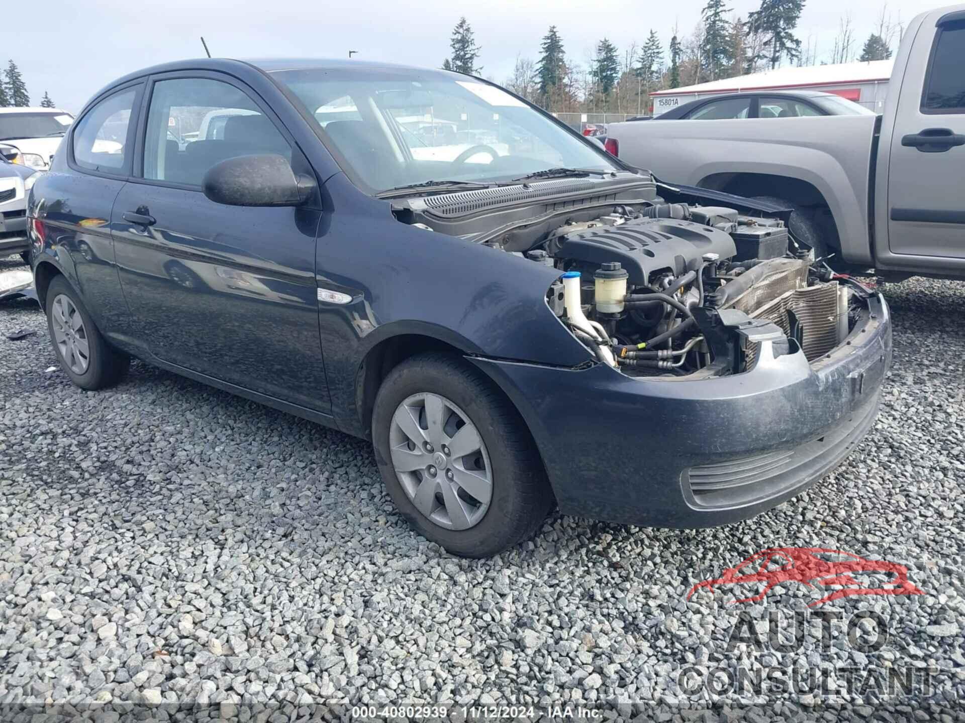 HYUNDAI ACCENT 2009 - KMHCM36C79U112090