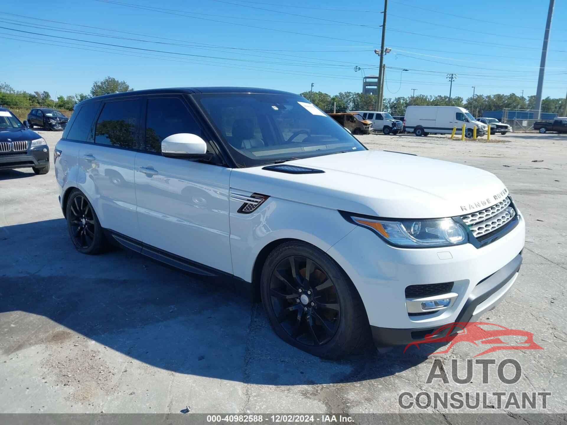 LAND ROVER RANGE ROVER SPORT 2016 - SALWR2PF2GA118876