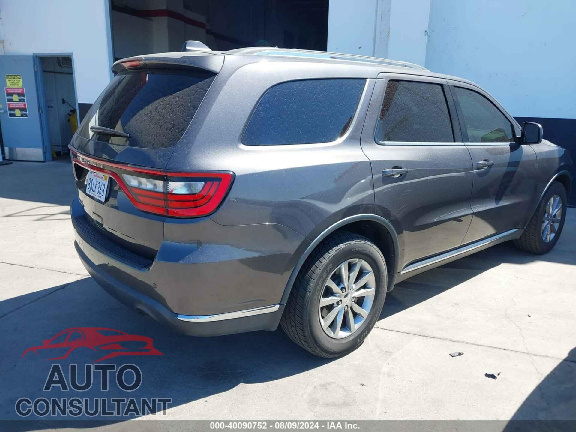 DODGE DURANGO 2017 - 1C4RDHAG6HC890889