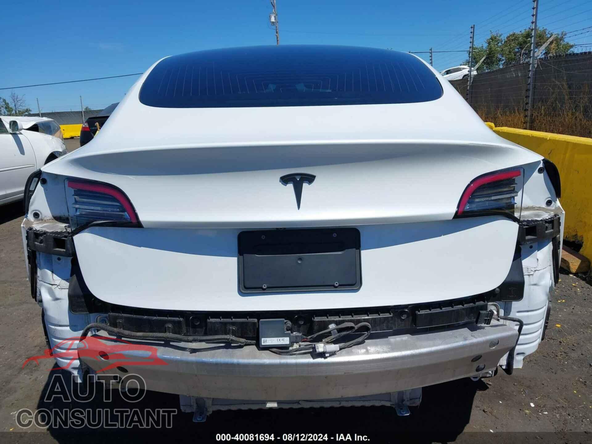 TESLA MODEL 3 2019 - 5YJ3E1EA0KF317478