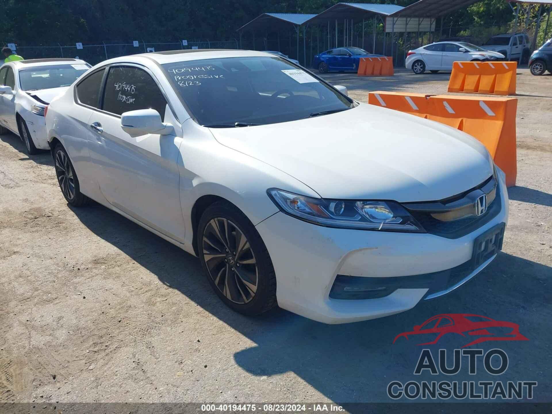 HONDA ACCORD 2016 - 1HGCT2B92GA000454