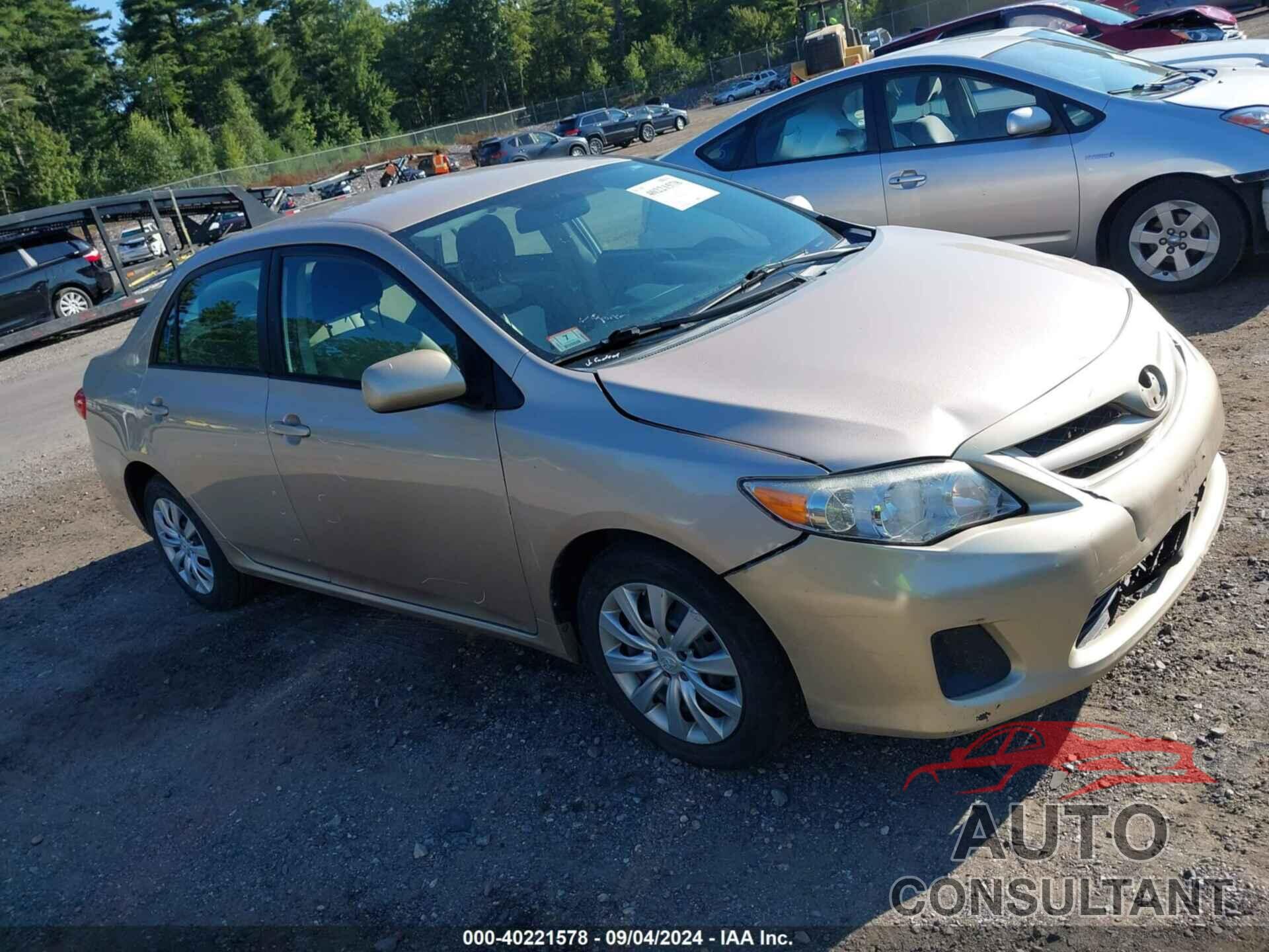 TOYOTA COROLLA 2012 - 2T1BU4EE8CC835931