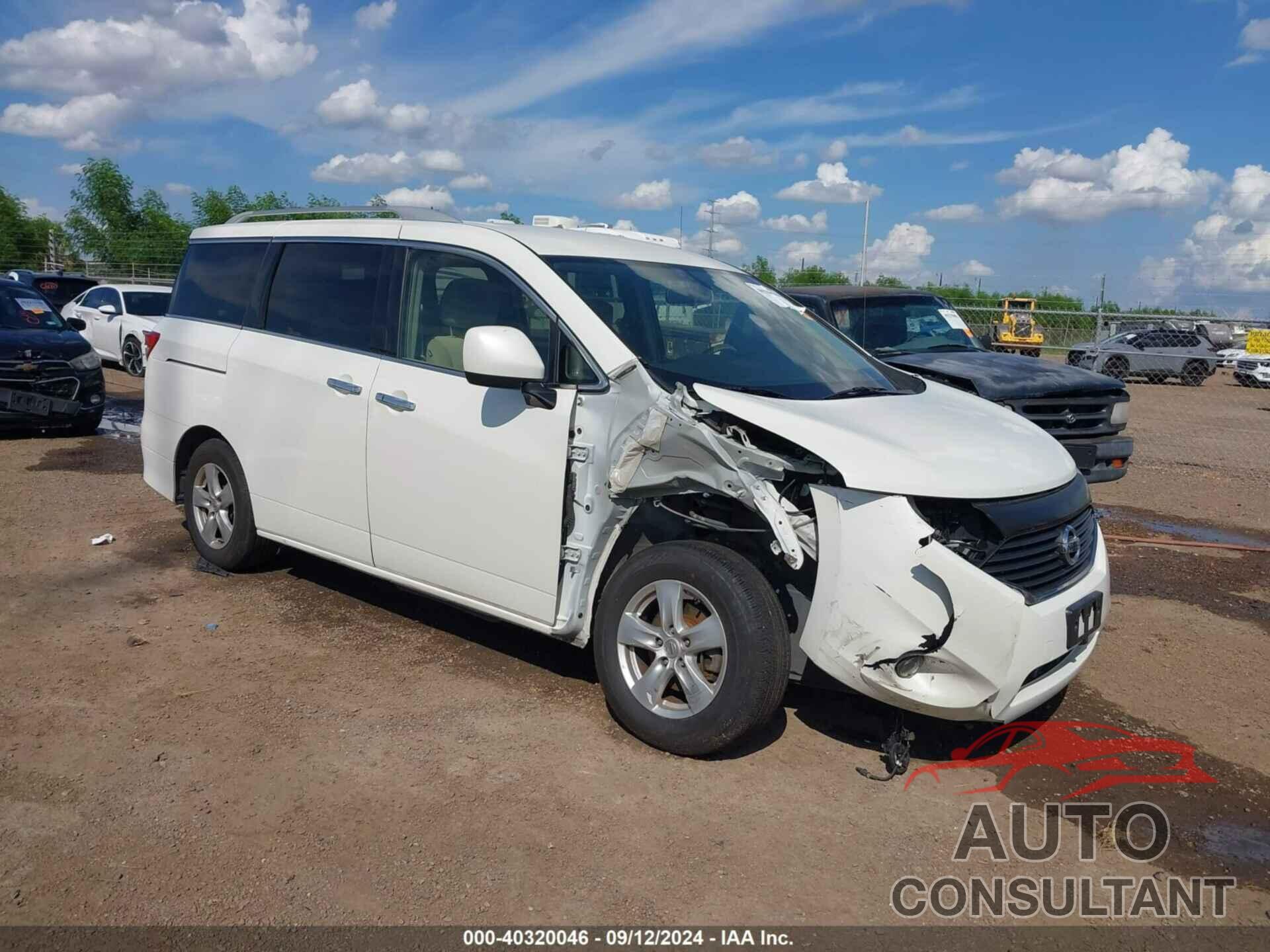 NISSAN QUEST 2017 - JN8AE2KP5H9168210