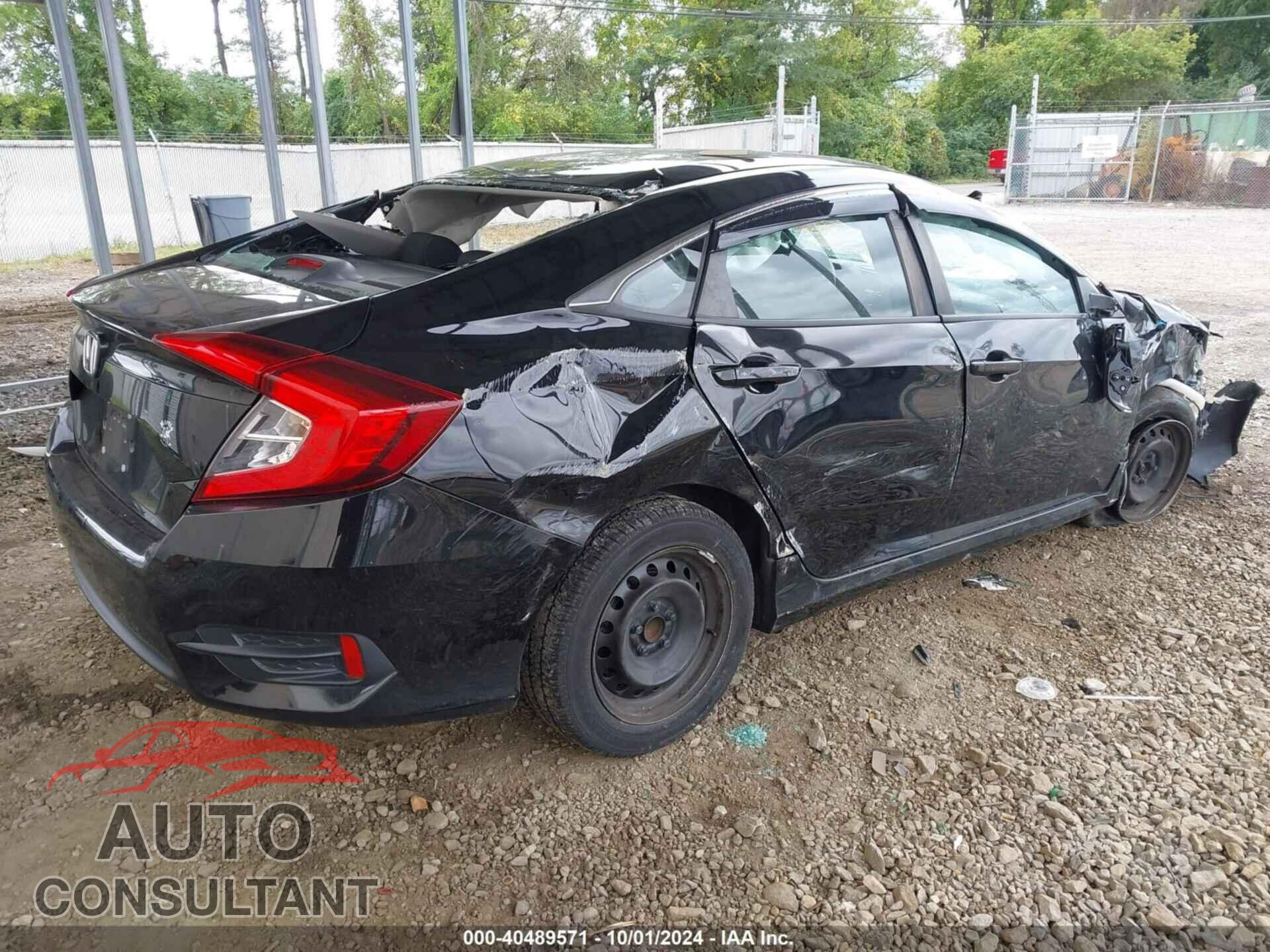 HONDA CIVIC 2018 - 2HGFC2F57JH582502