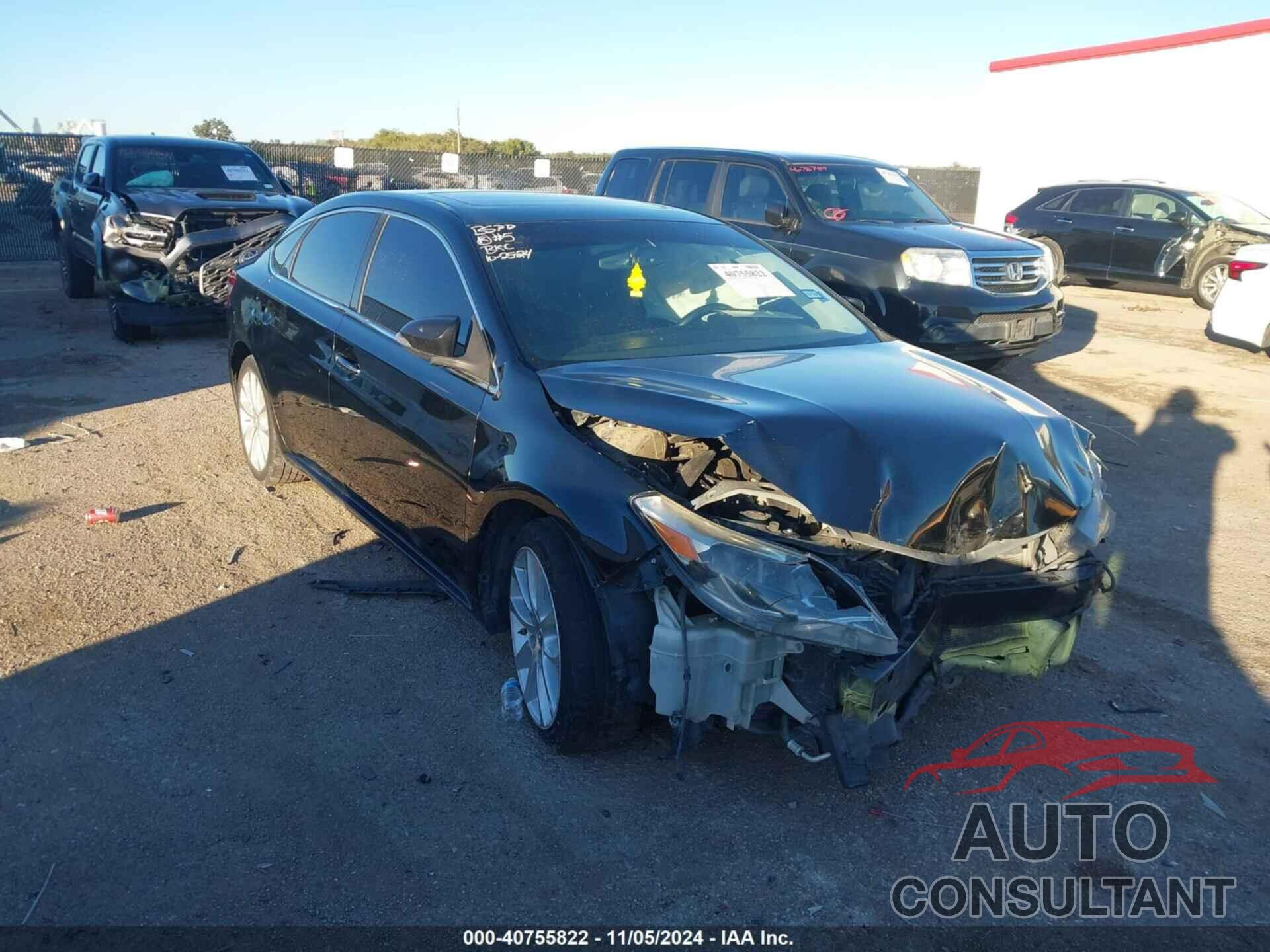 TOYOTA AVALON 2013 - 4T1BK1EB7DU072049