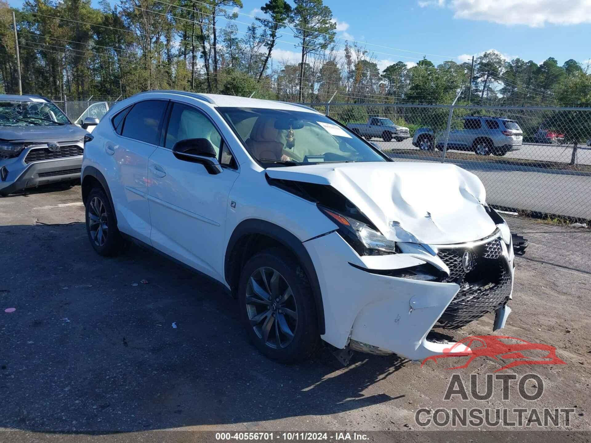 LEXUS NX 2016 - JTJYARBZ5G2047228