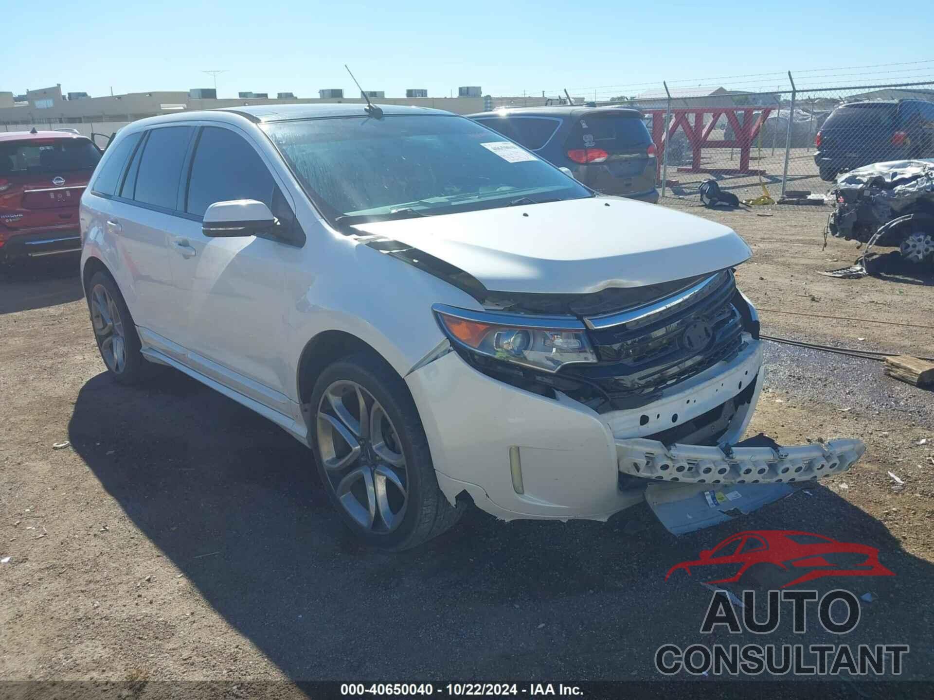 FORD EDGE 2013 - 2FMDK3AK1DBC66074