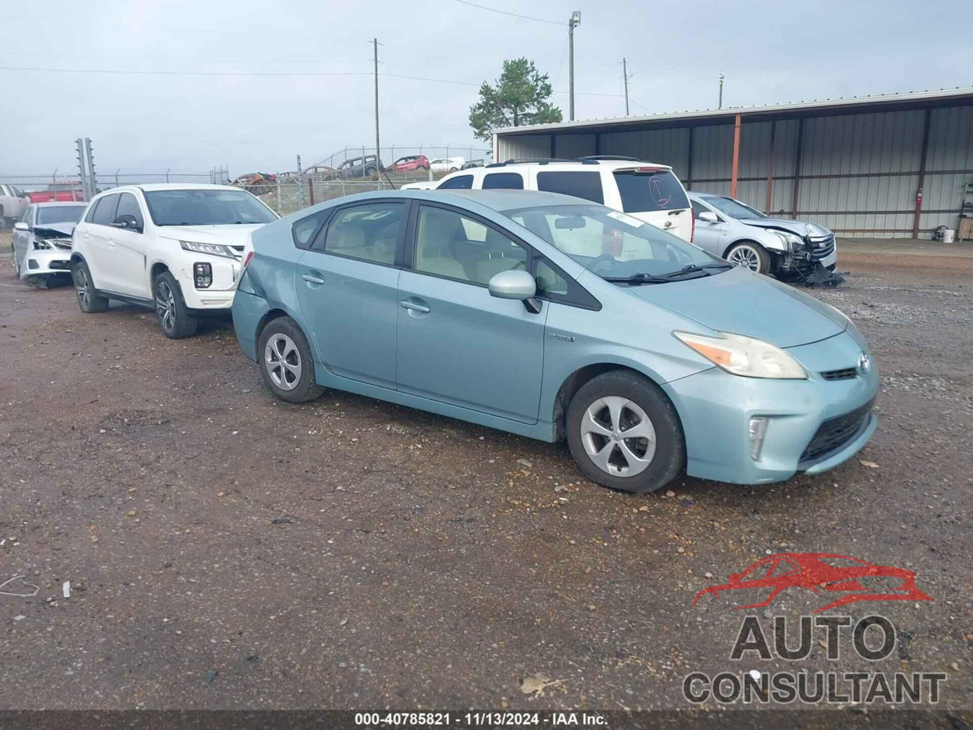 TOYOTA PRIUS 2013 - JTDKN3DU2D5649199
